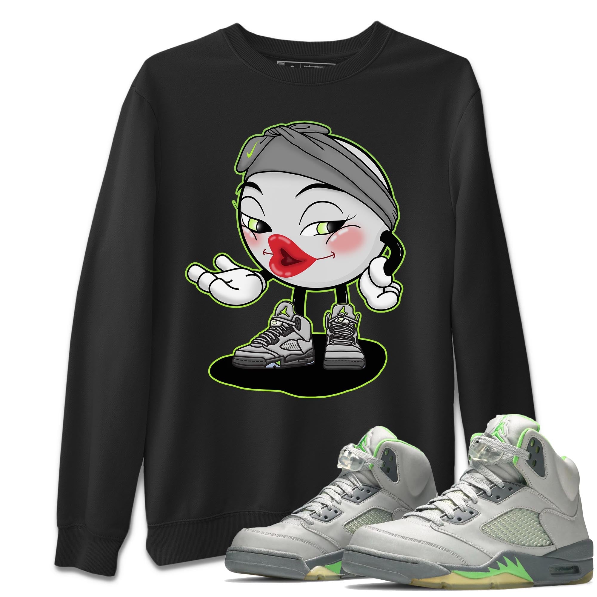 Sexy Chu Unisex Tops - Air Jordan 5 Green Bean