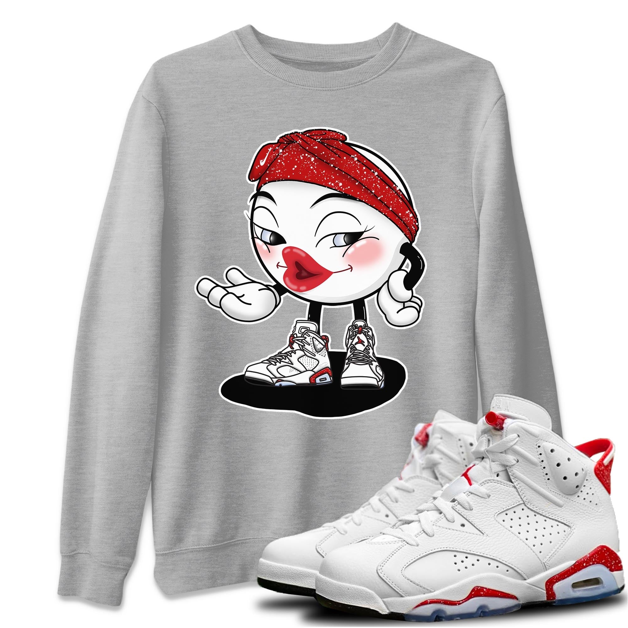 Sexy Chu Unisex Tops - Air Jordan 6 Red Velvet Cookies