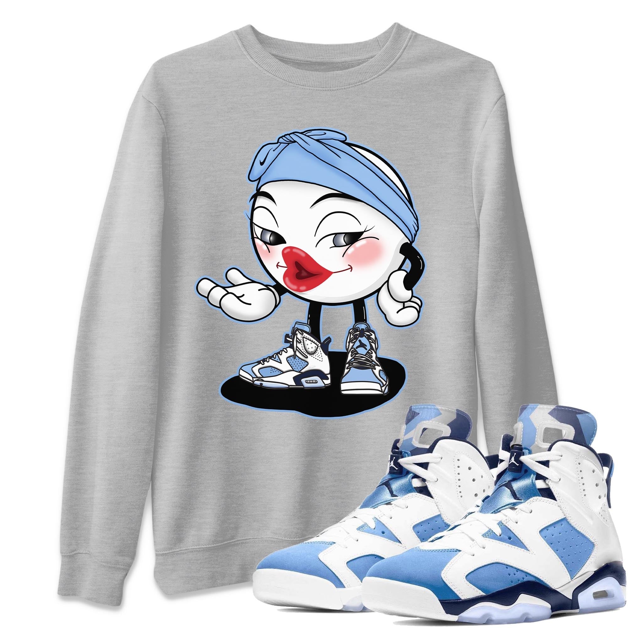 Sexy Chu Unisex Tops - Air Jordan 6 UNC