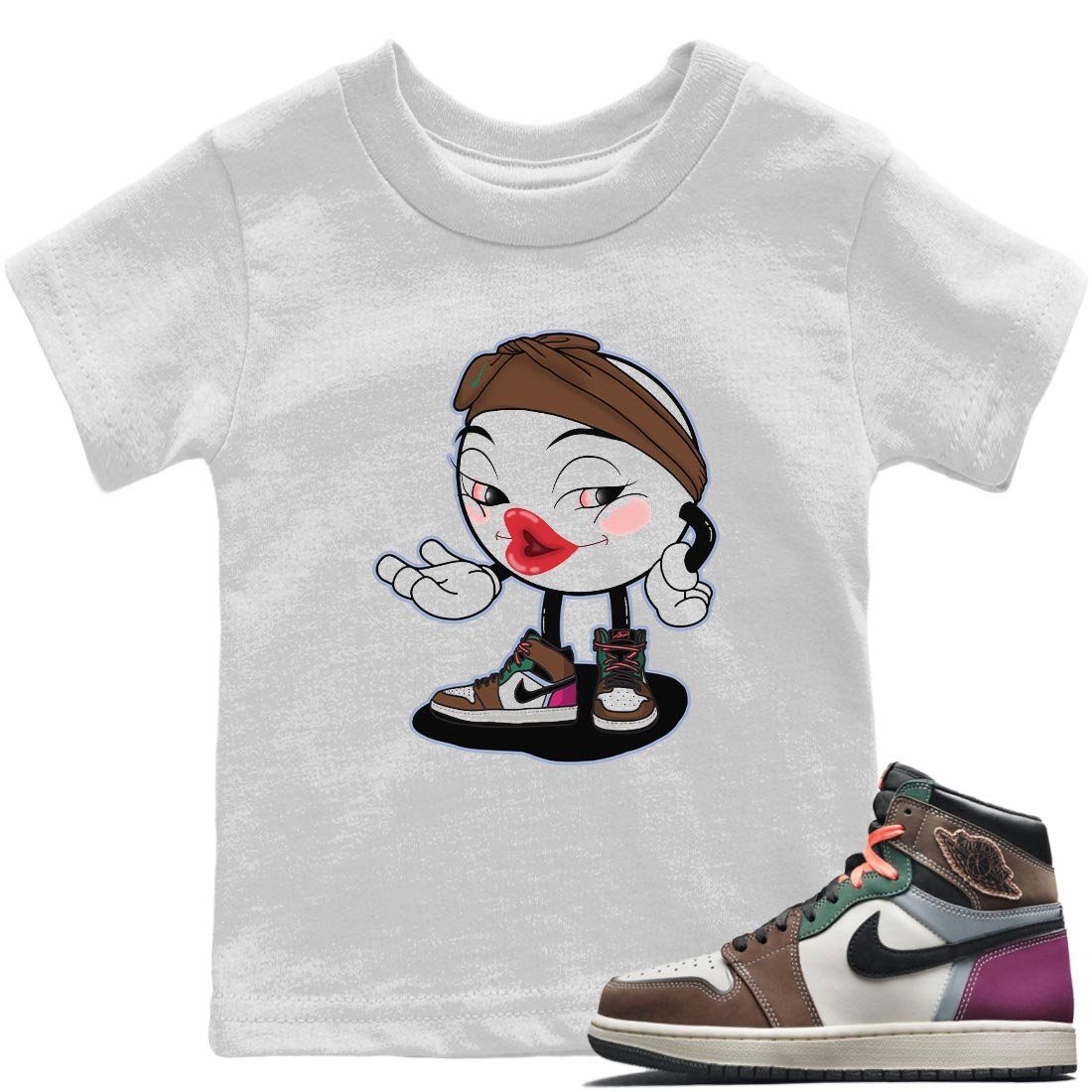 Sexy Chu Kids Tops - Air Jordan 1 Hand Crafted