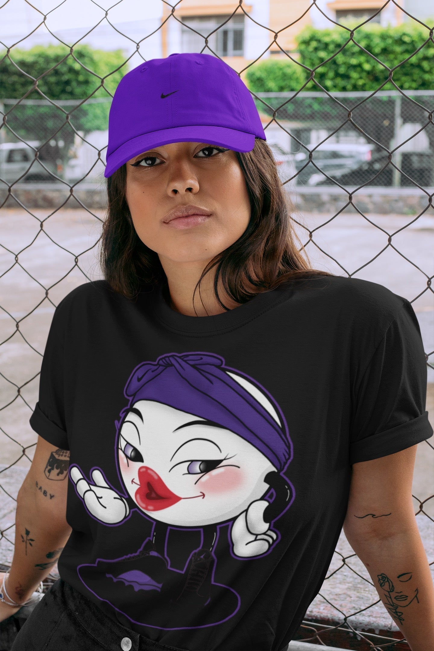Sexy Chu Unisex Tops - Air Jordan 13 Court Purple