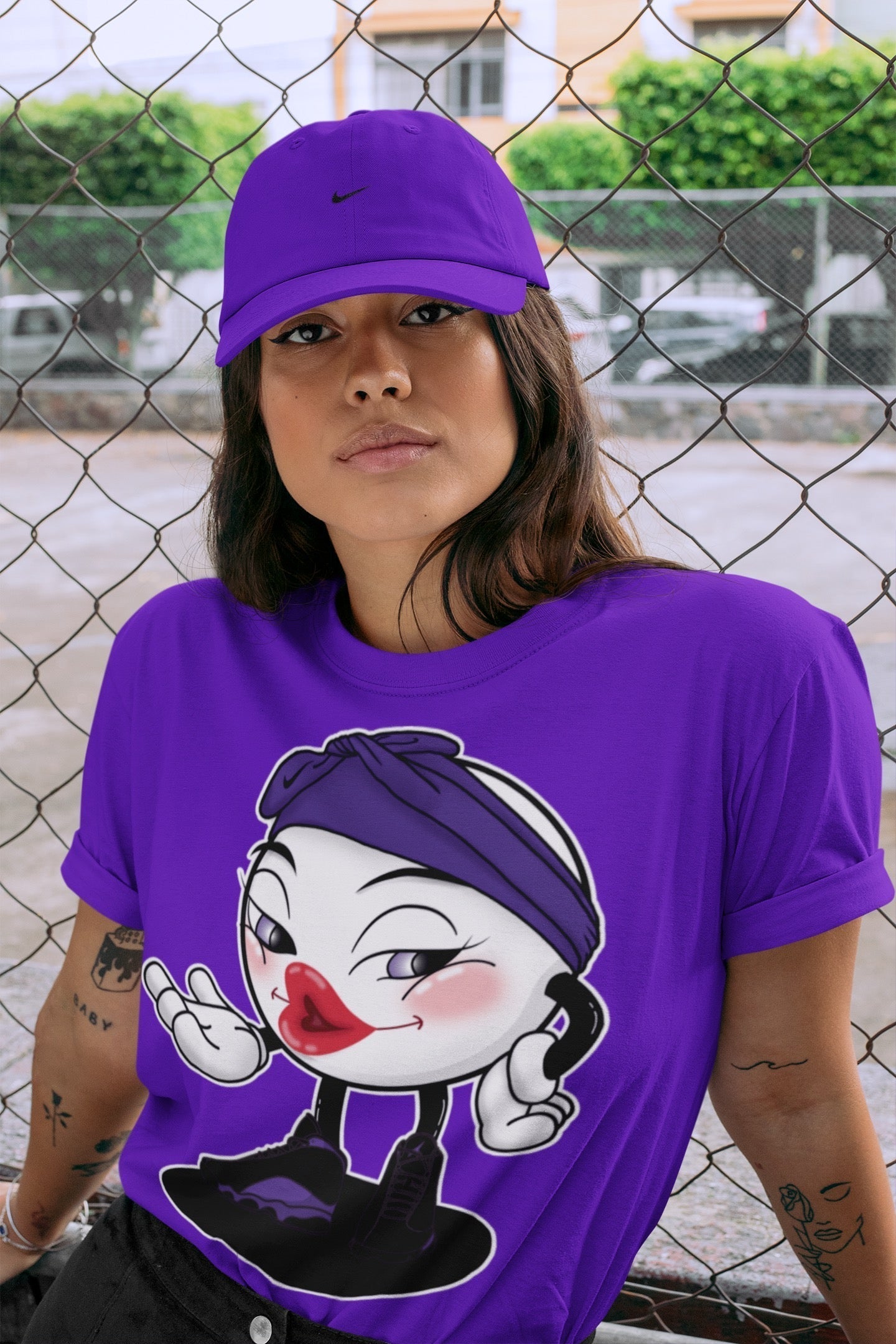 Sexy Chu Unisex Tops - Air Jordan 13 Court Purple