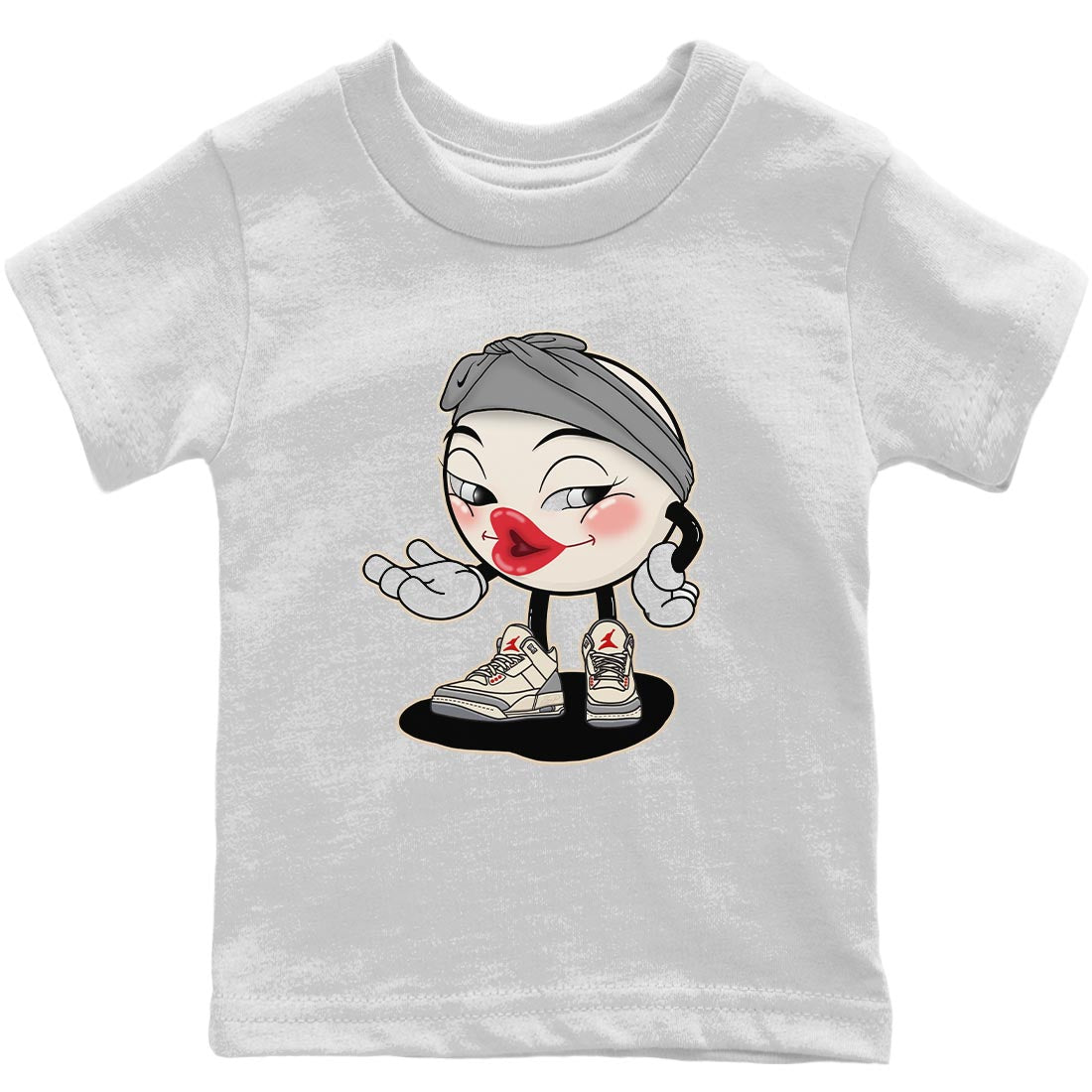 Sexy Chu Kids Tops - Air Jordan 3 Muslin