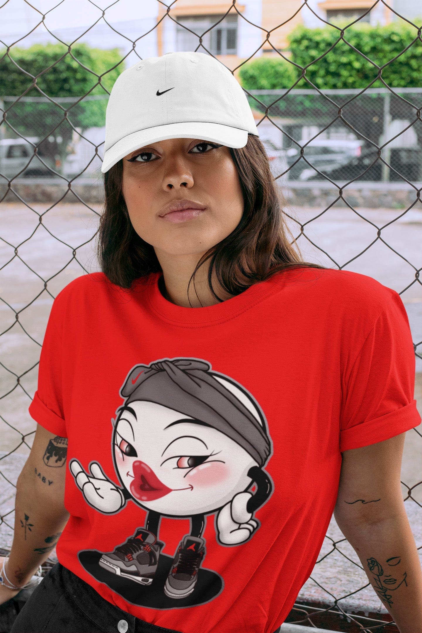 Sexy Chu Unisex Tops - Air Jordan 4 Infrared