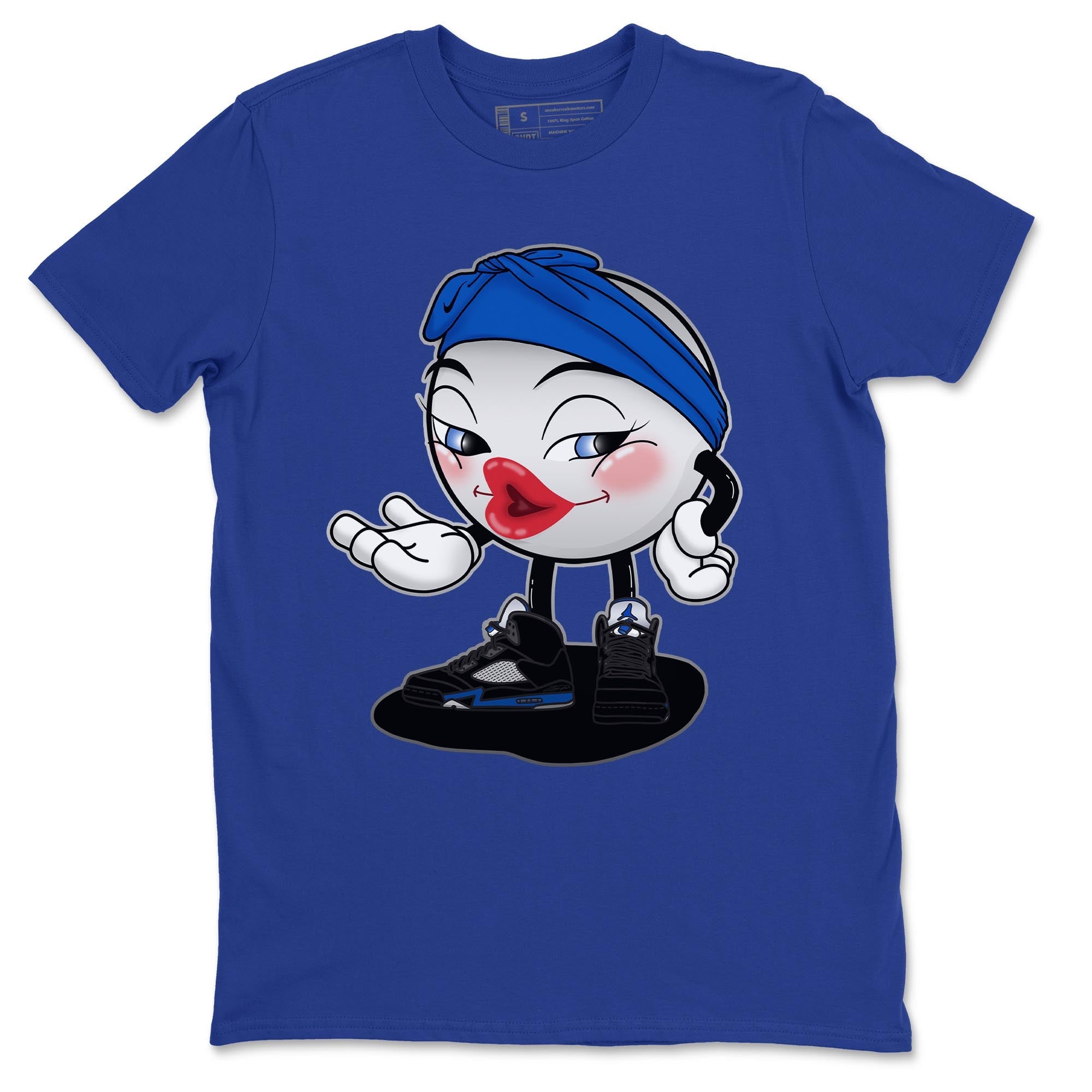 Sexy Chu Unisex Tops - Air Jordan 5 Racer Blue