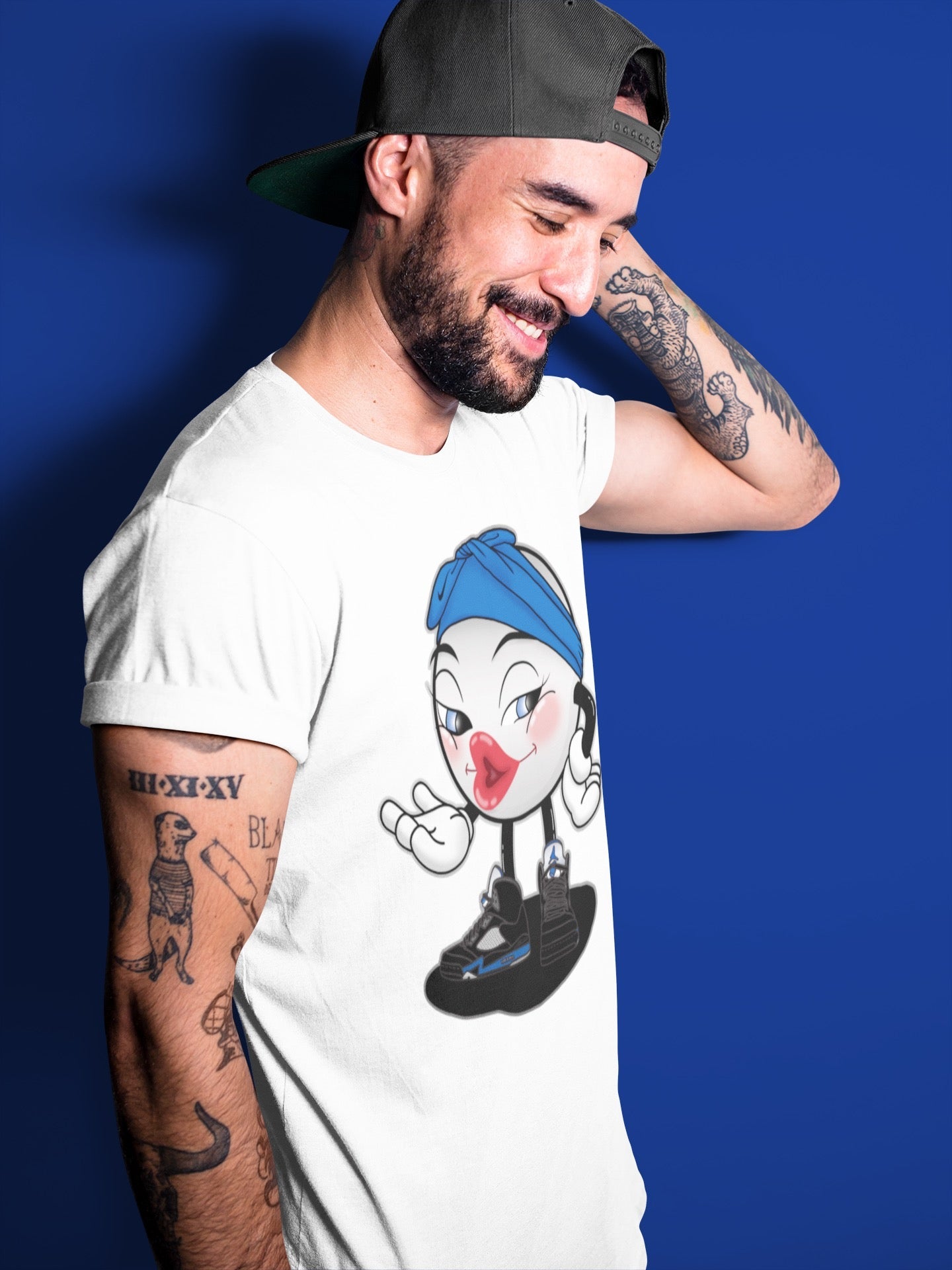 Sexy Chu Unisex Tops - Air Jordan 5 Racer Blue