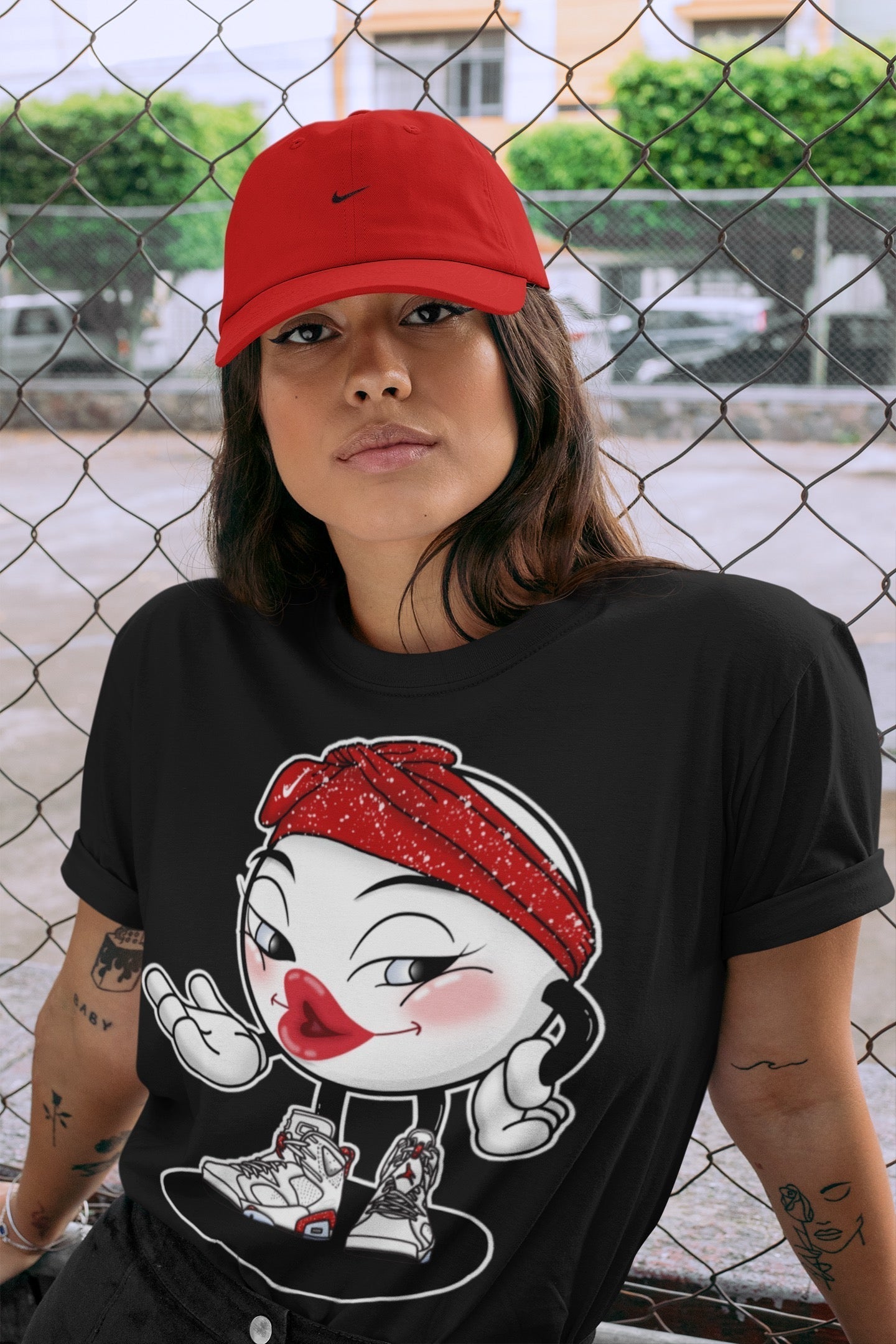 Sexy Chu Unisex Tops - Air Jordan 6 Red Velvet Cookies