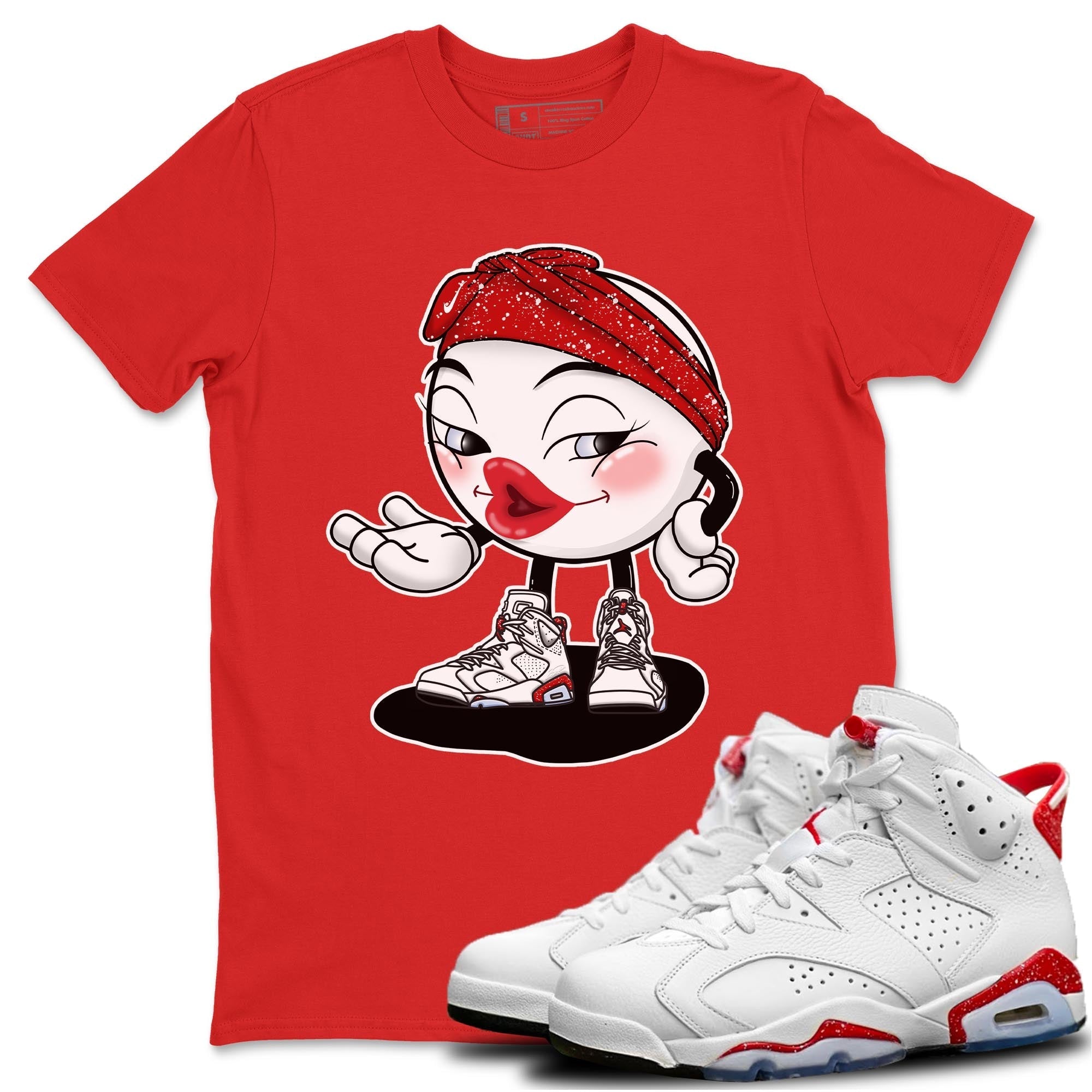 Sexy Chu Unisex Tops - Air Jordan 6 Red Velvet Cookies