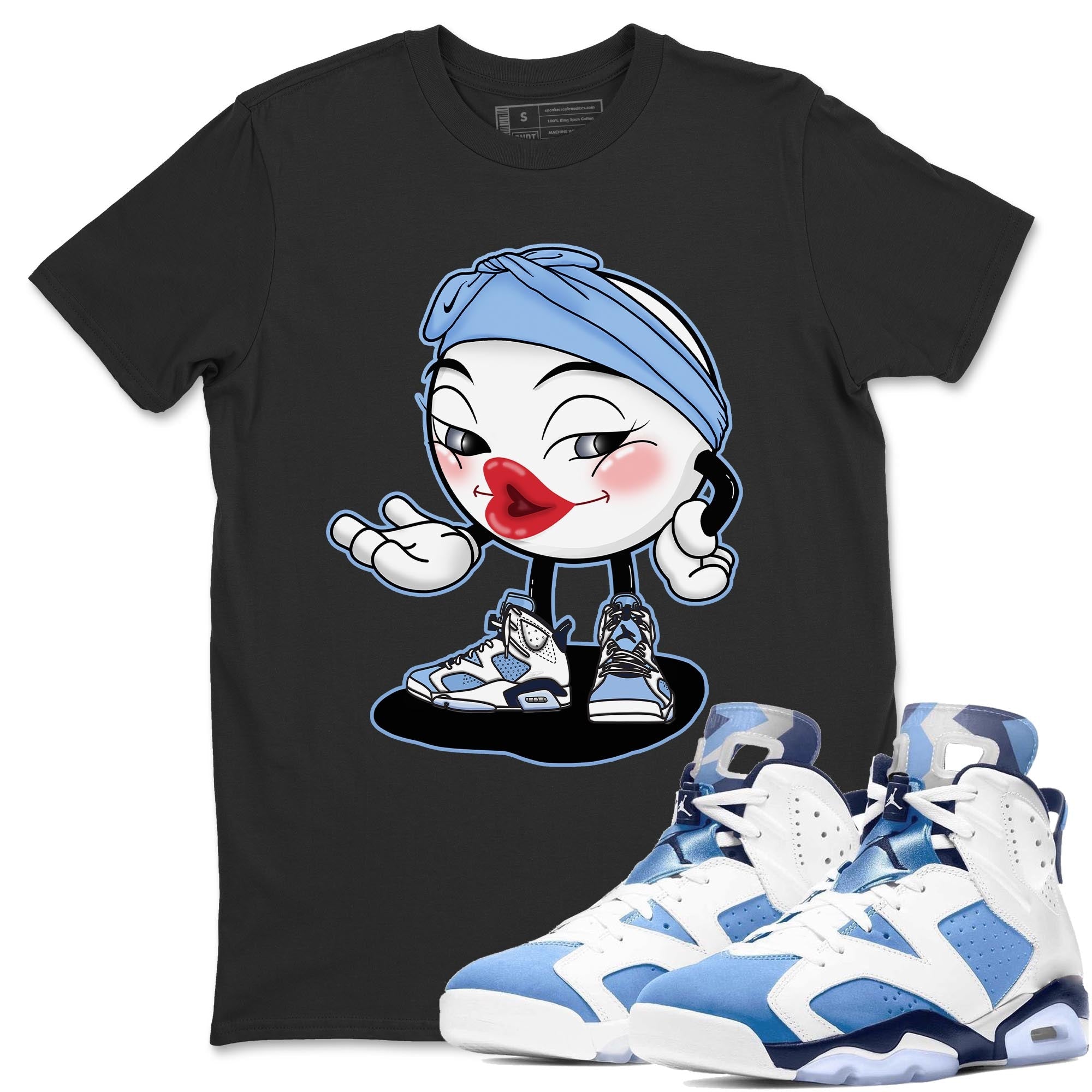 Sexy Chu Unisex Tops - Air Jordan 6 UNC
