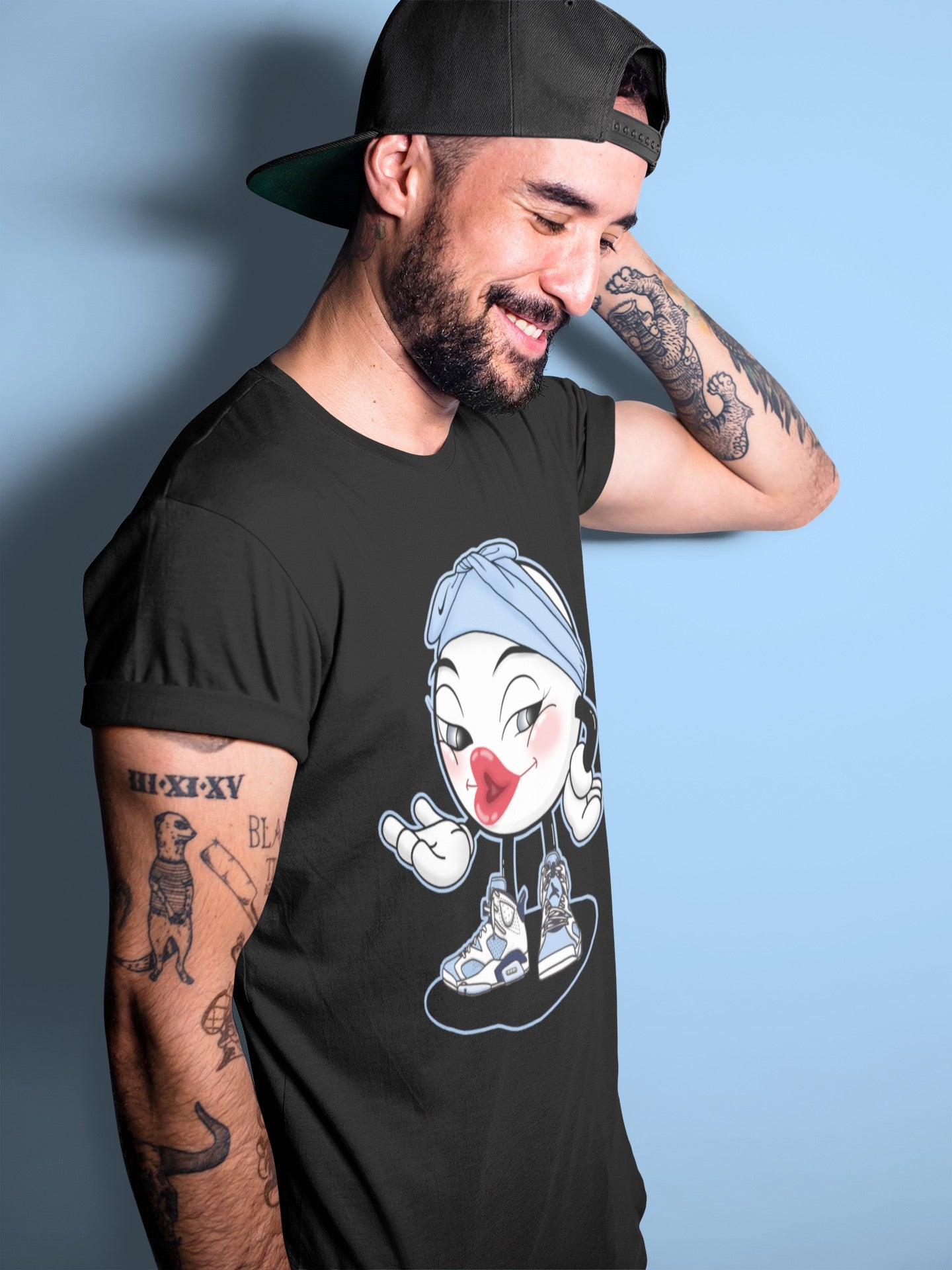 Sexy Chu Unisex Tops - Air Jordan 6 UNC