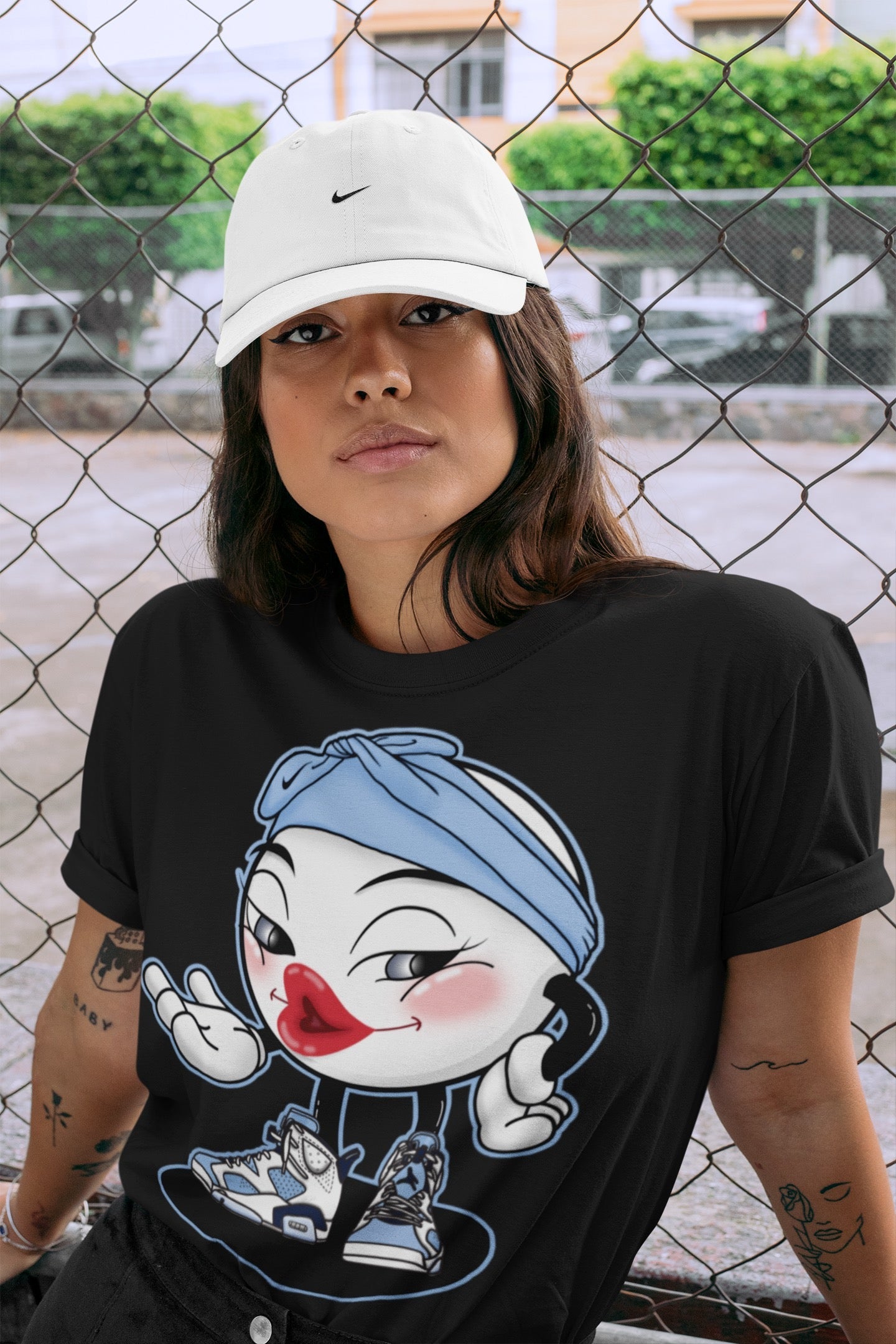 Sexy Chu Unisex Tops - Air Jordan 6 UNC