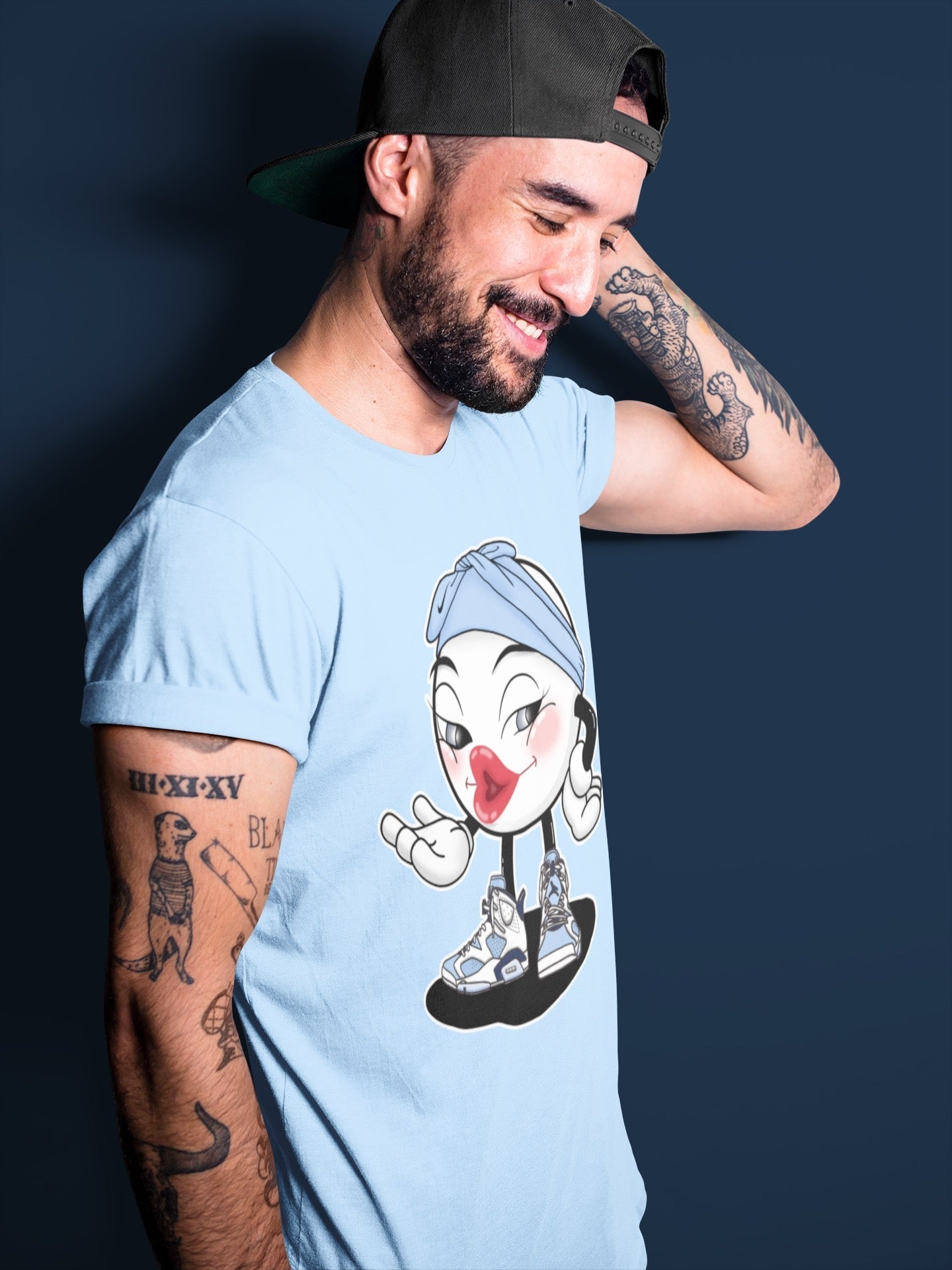Sexy Chu Unisex Tops - Air Jordan 6 UNC