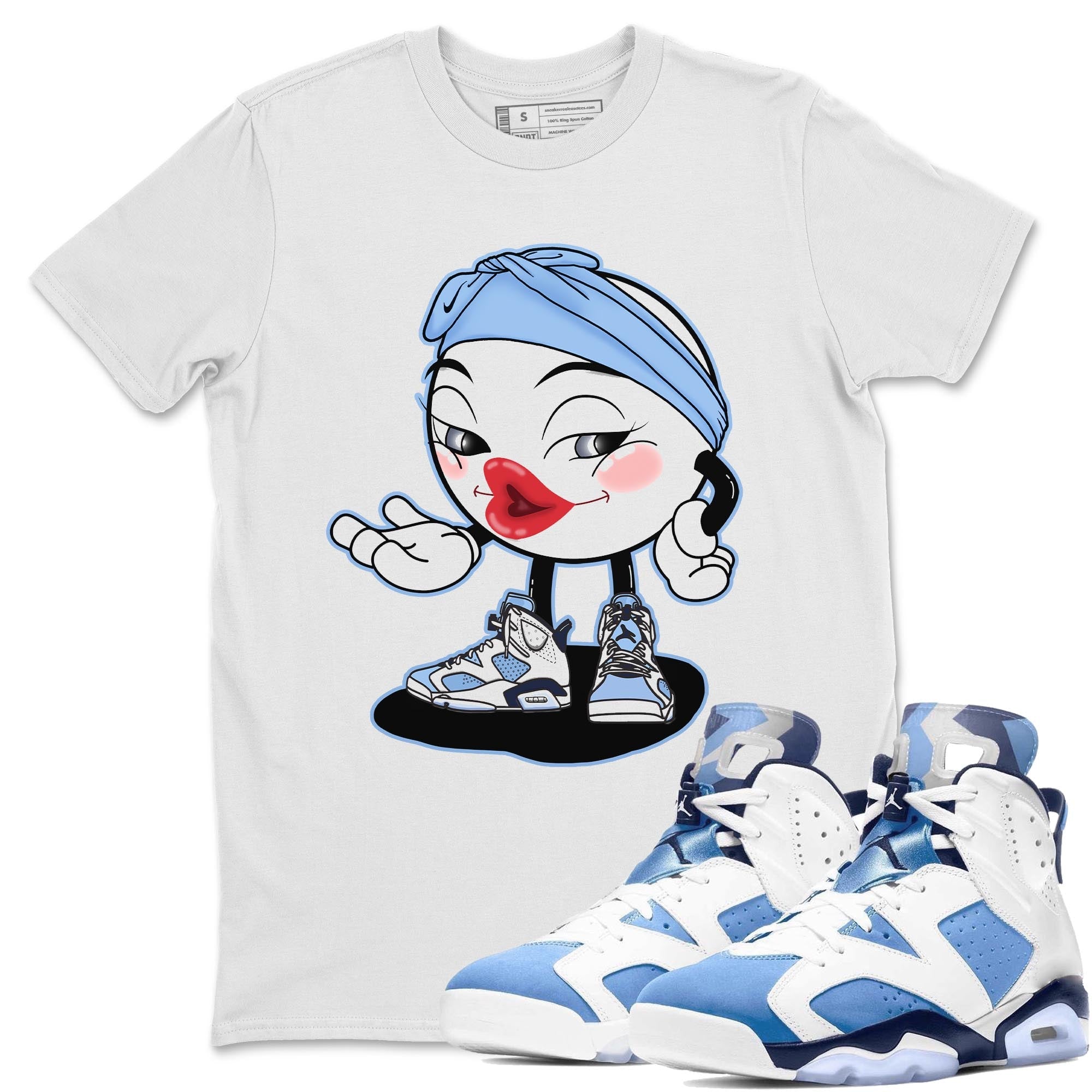Sexy Chu Unisex Tops - Air Jordan 6 UNC