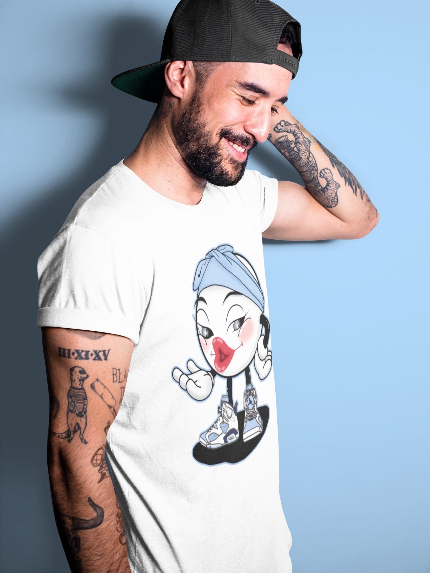 Sexy Chu Unisex Tops - Air Jordan 6 UNC