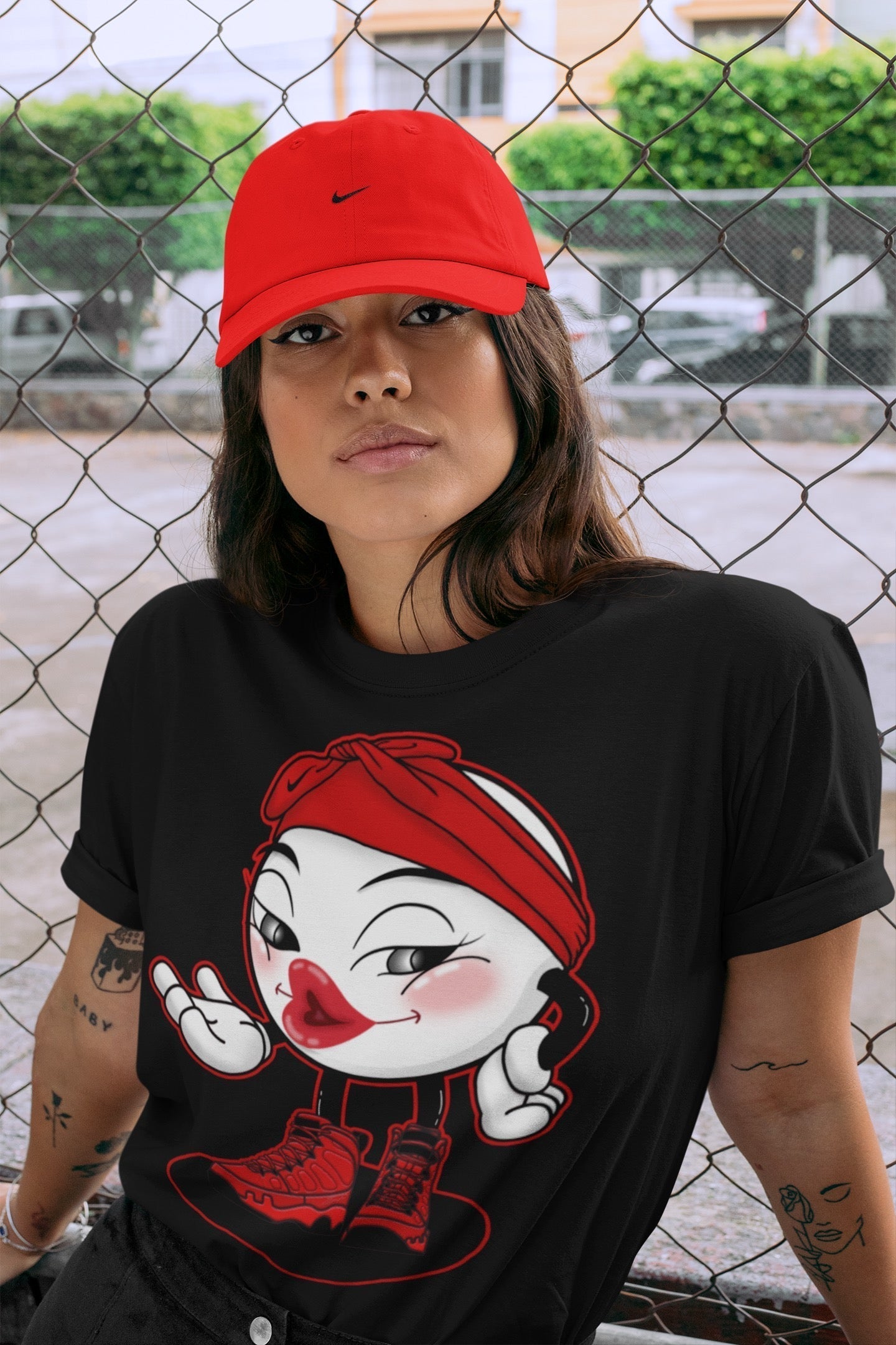 Sexy Chu Unisex Tops - Air Jordan 9 Chile Red