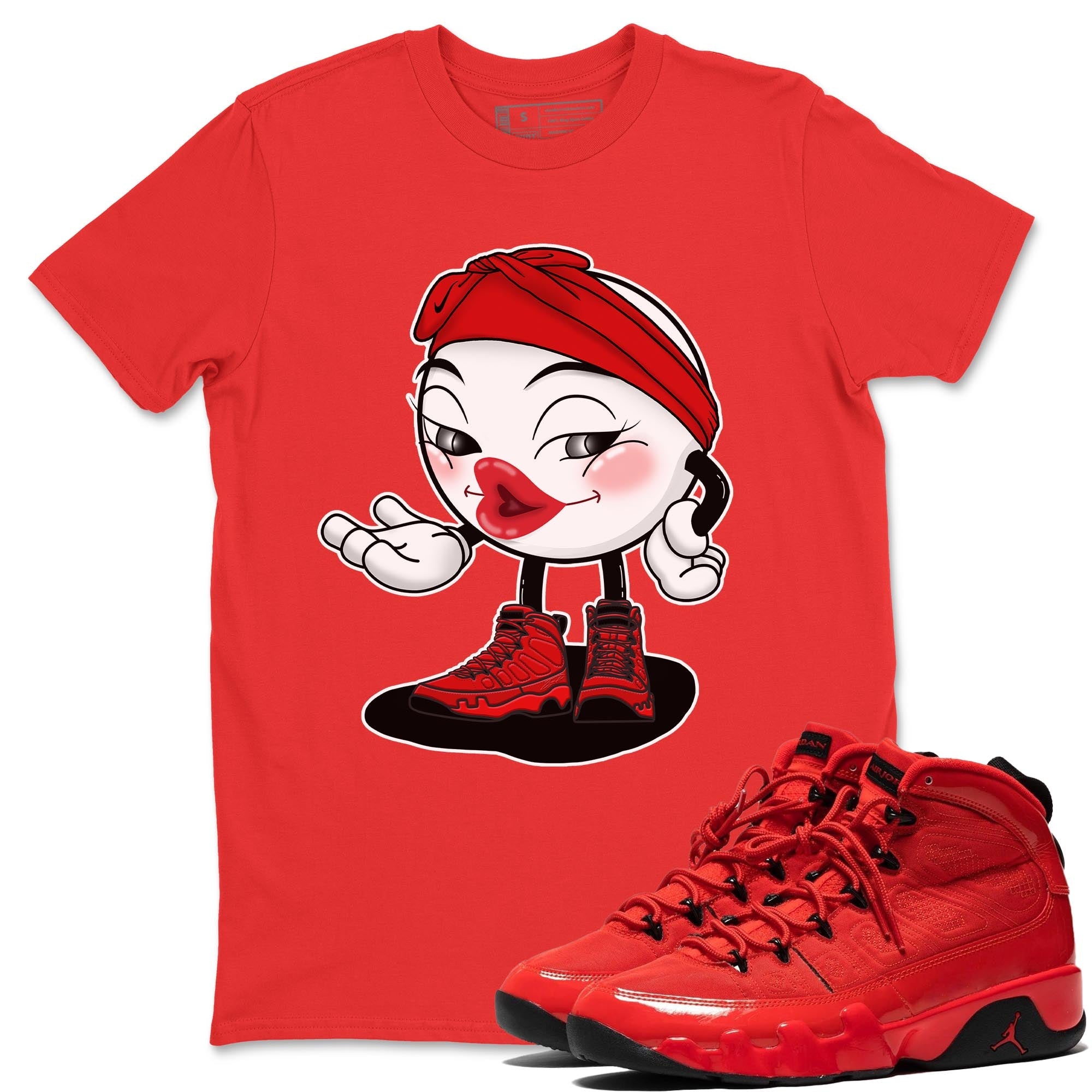 Sexy Chu Unisex Tops - Air Jordan 9 Chile Red