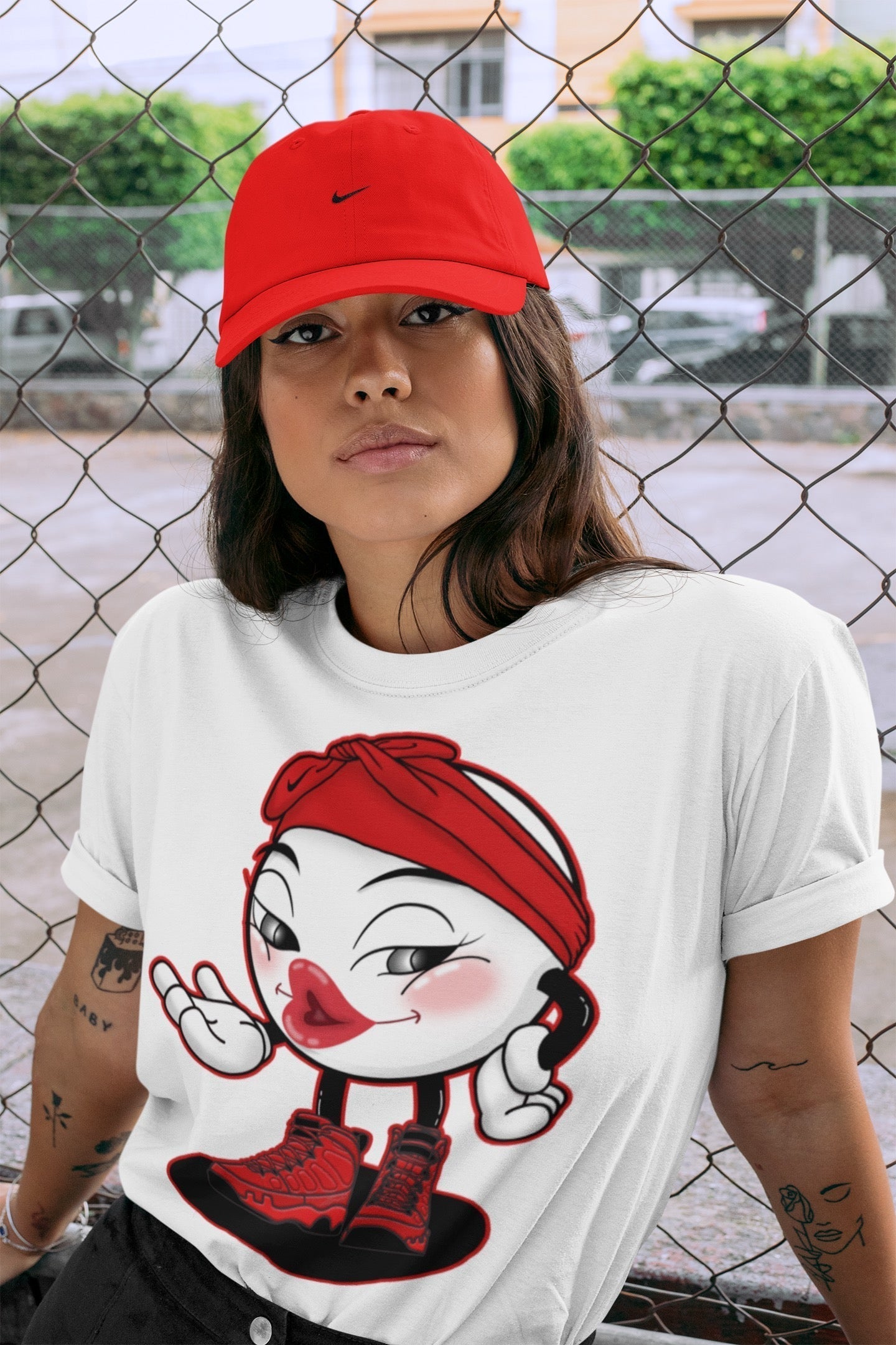 Sexy Chu Unisex Tops - Air Jordan 9 Chile Red