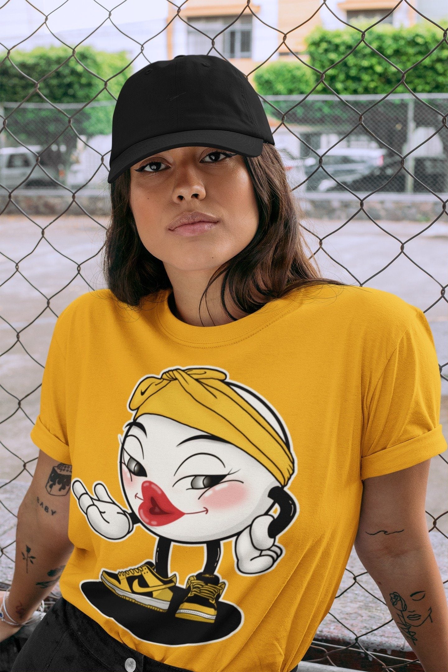 Sexy Chu Unisex Tops - Dunk Championship Goldenrod