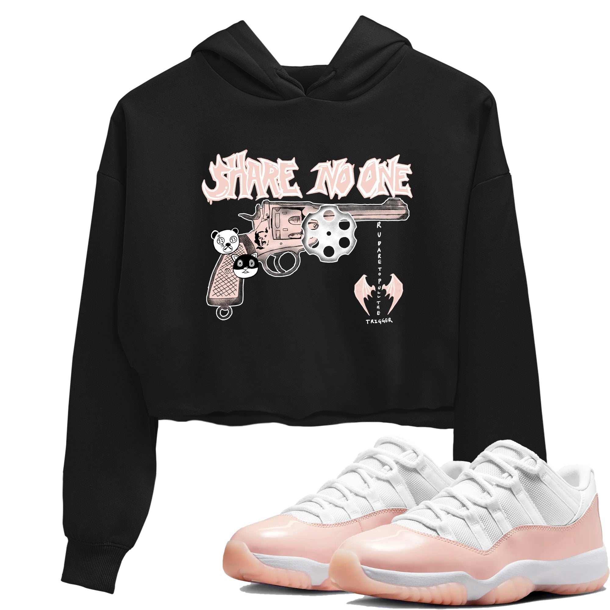 Share No One snkmatch Women's Top - Air Jordan 11 Legend Pink