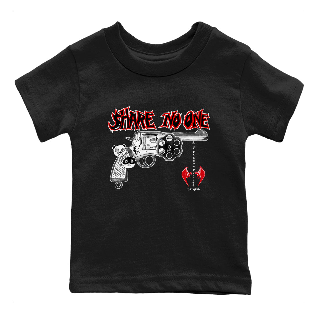 Share No One snkmatch Tees Kids - Air Jordan 12 Taxi Flip
