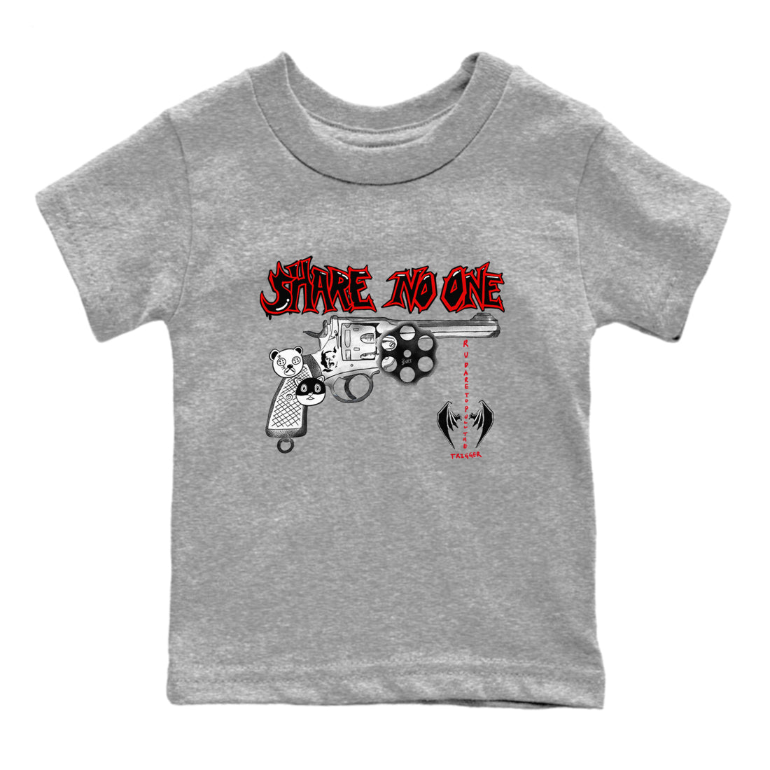 Share No One snkmatch Tees Kids - Air Jordan 12 Taxi Flip