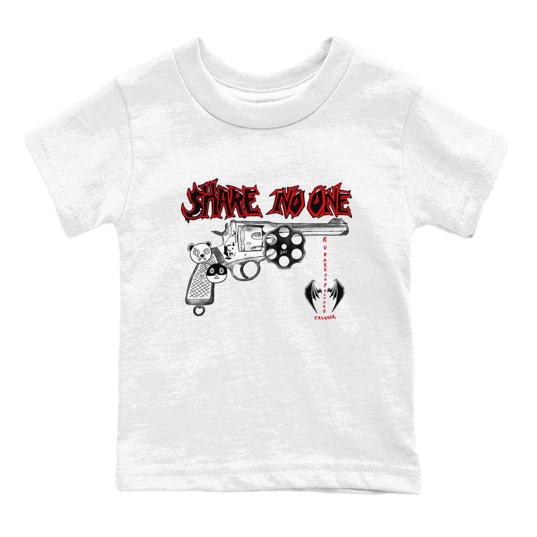 Share No One snkmatch Tees Kids - Air Jordan 12 Taxi Flip