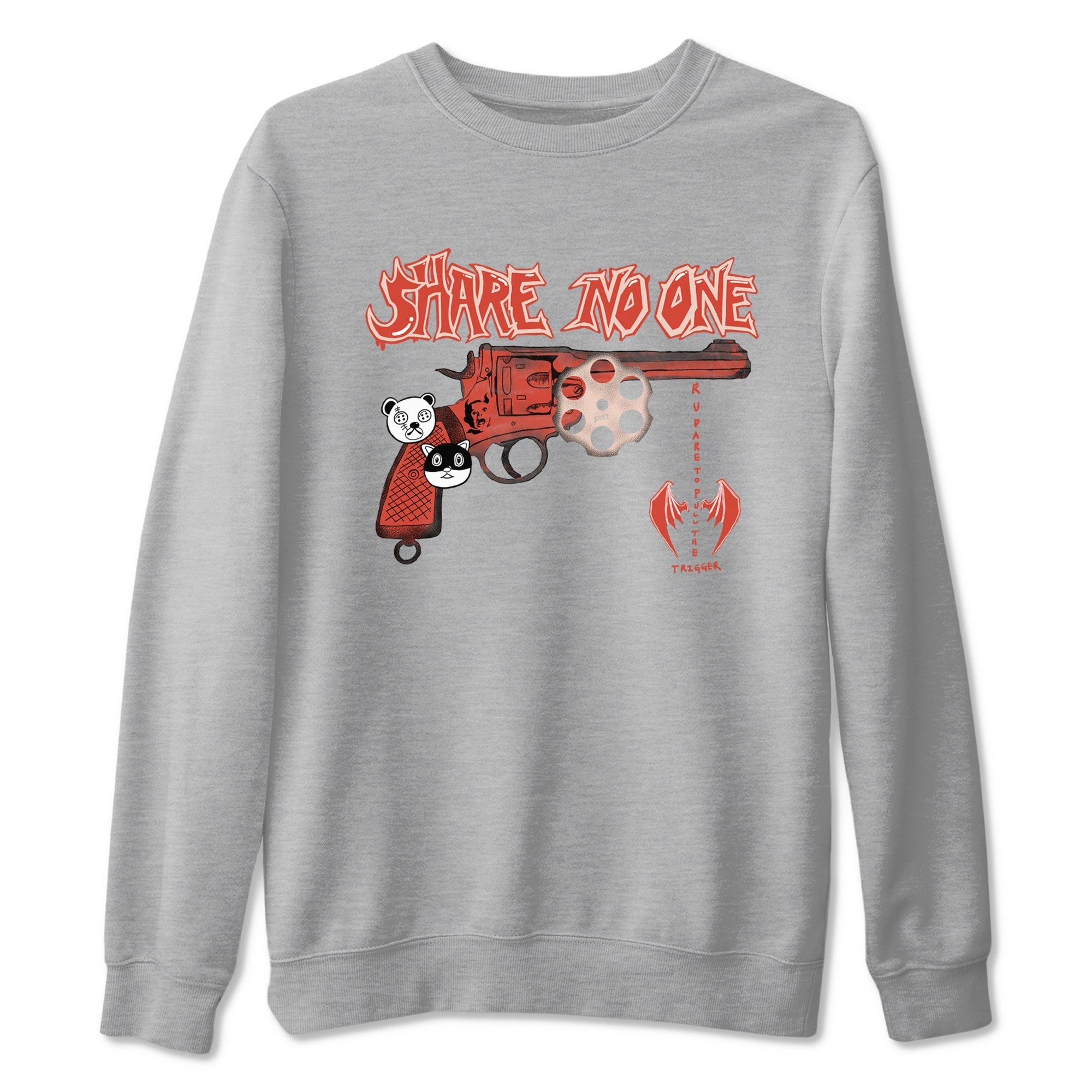 Share No One snkmatch Tees - Air Jordan 13 Dune Red