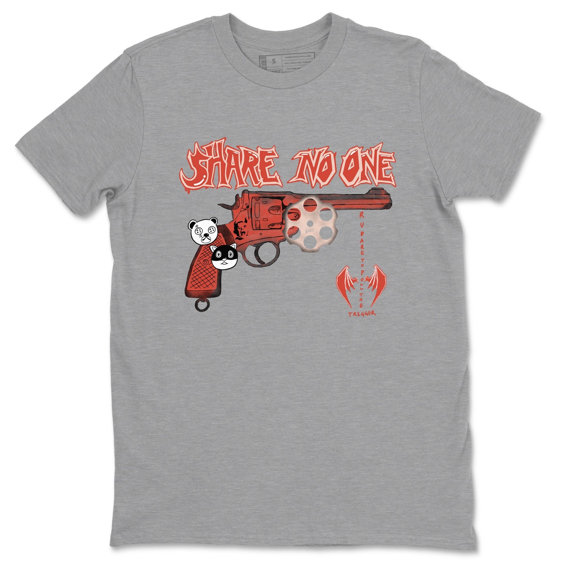 Share No One snkmatch Tees - Air Jordan 13 Dune Red