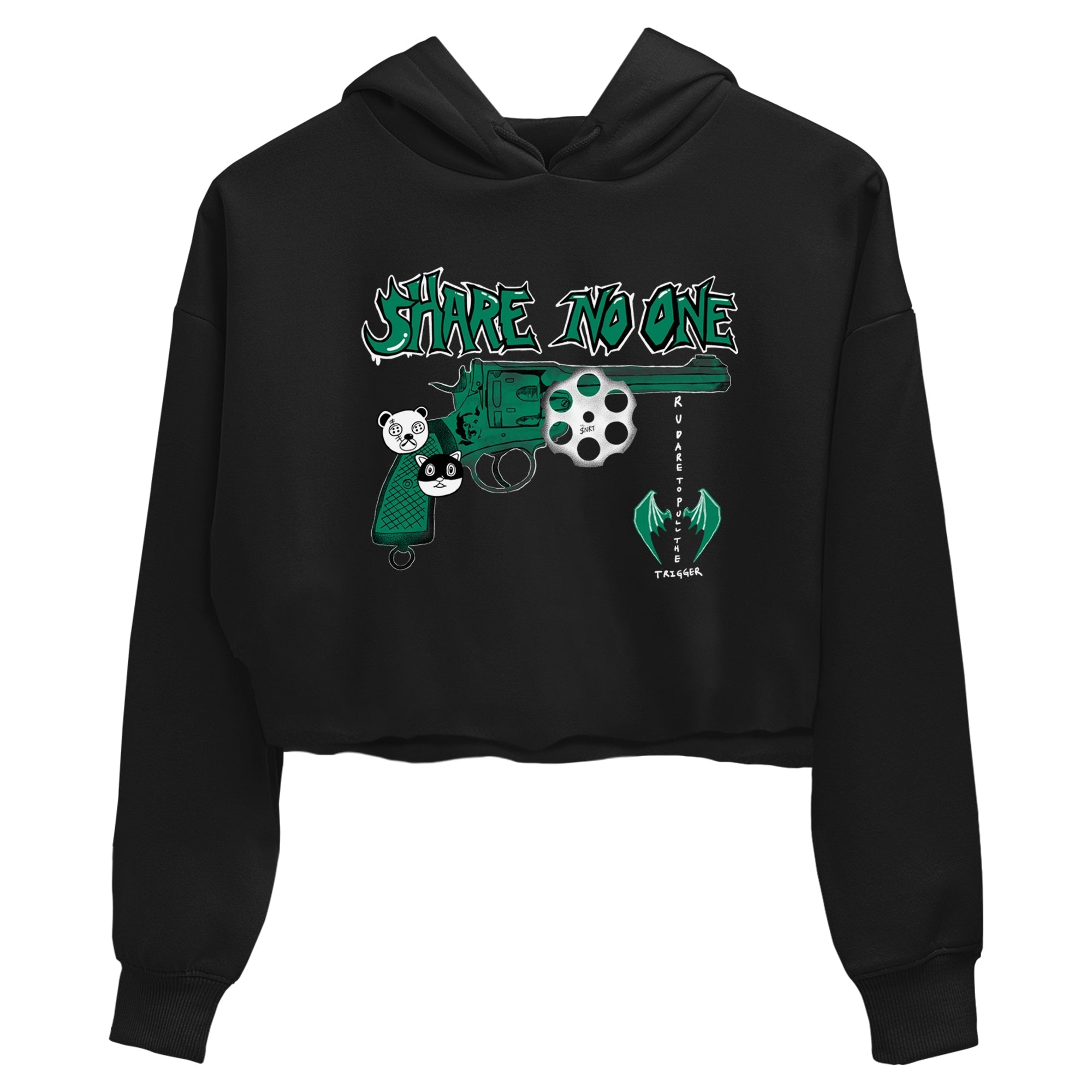 Share No One snkmatch Women's Top - Air Jordan 4 Oxidized Green