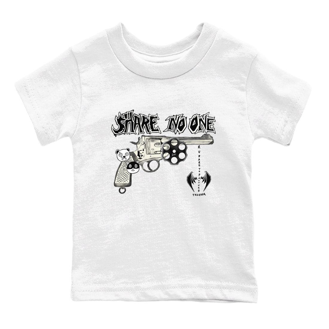 Share No One snkmatch Tees Kids - Air Jordan 5 Sail
