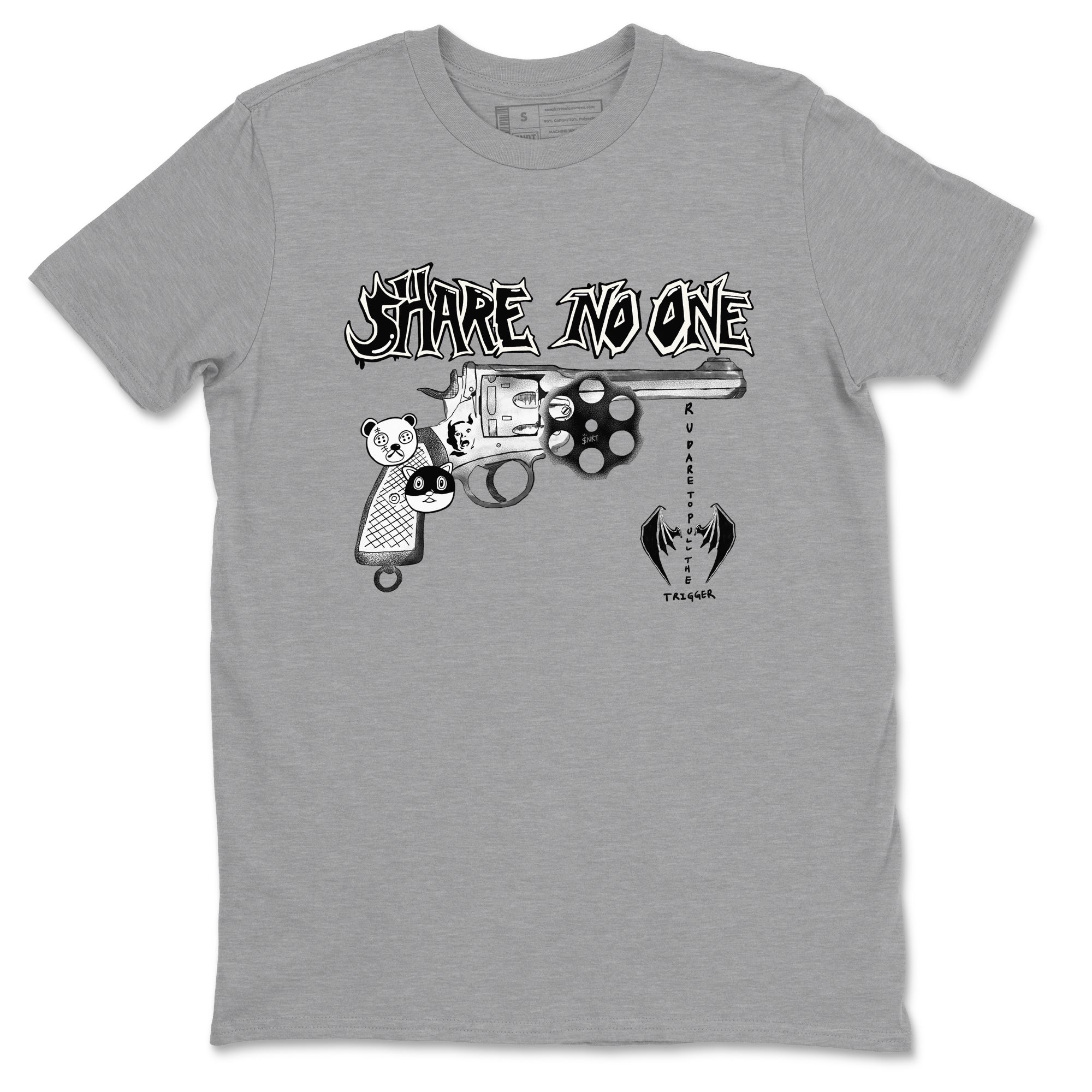 Share No One snkmatch Tees - Air Jordan 5 Sail