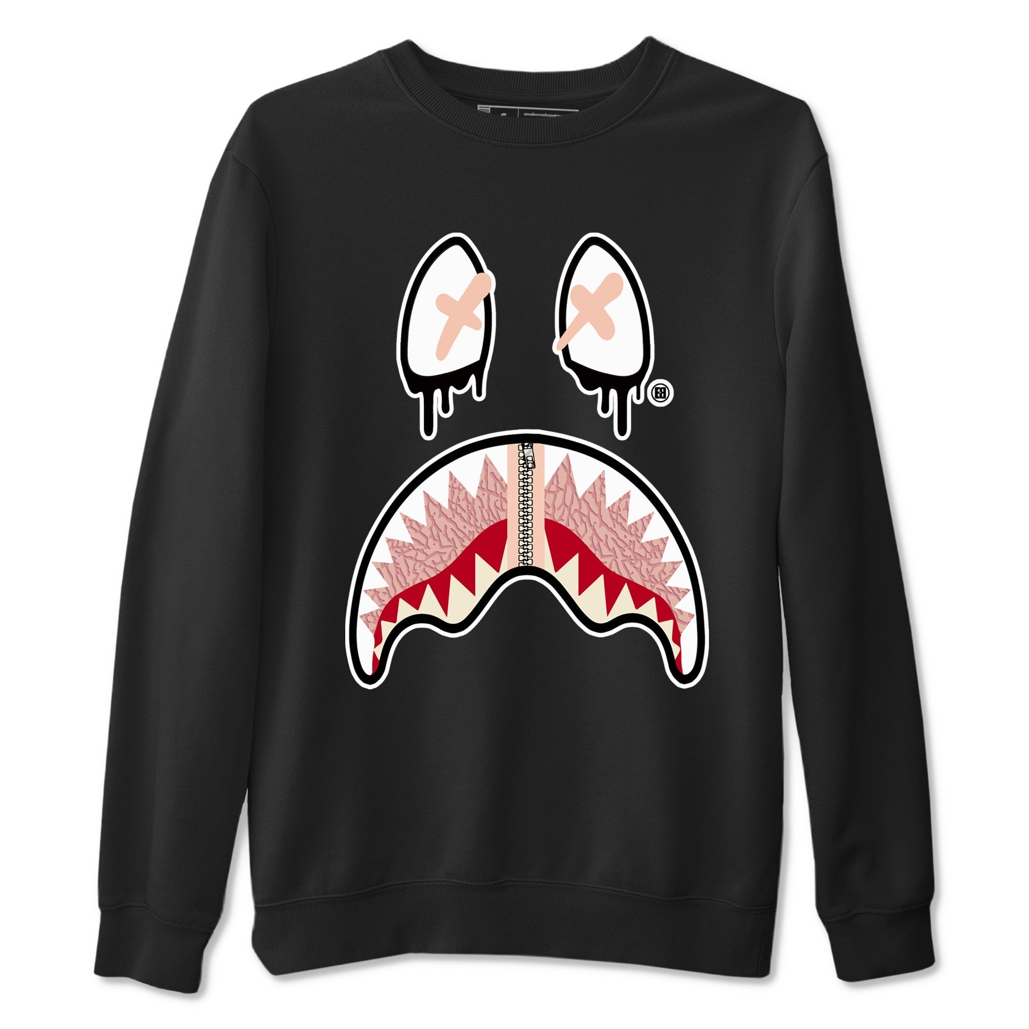 Shark Face snkmatch Tees - Air Jordan 3 Valentines Day