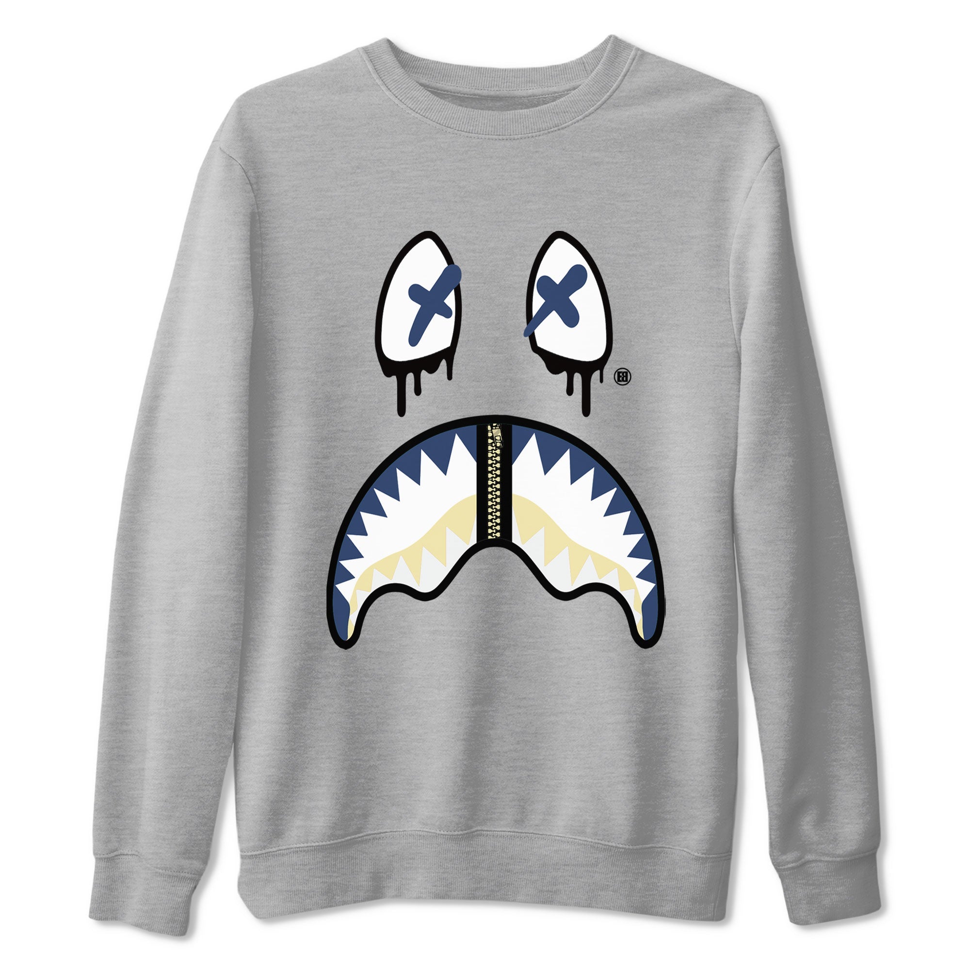 Shark Face snkmatch Tee - Air Jordan 5 A Ma Maniere x Photon Dust
