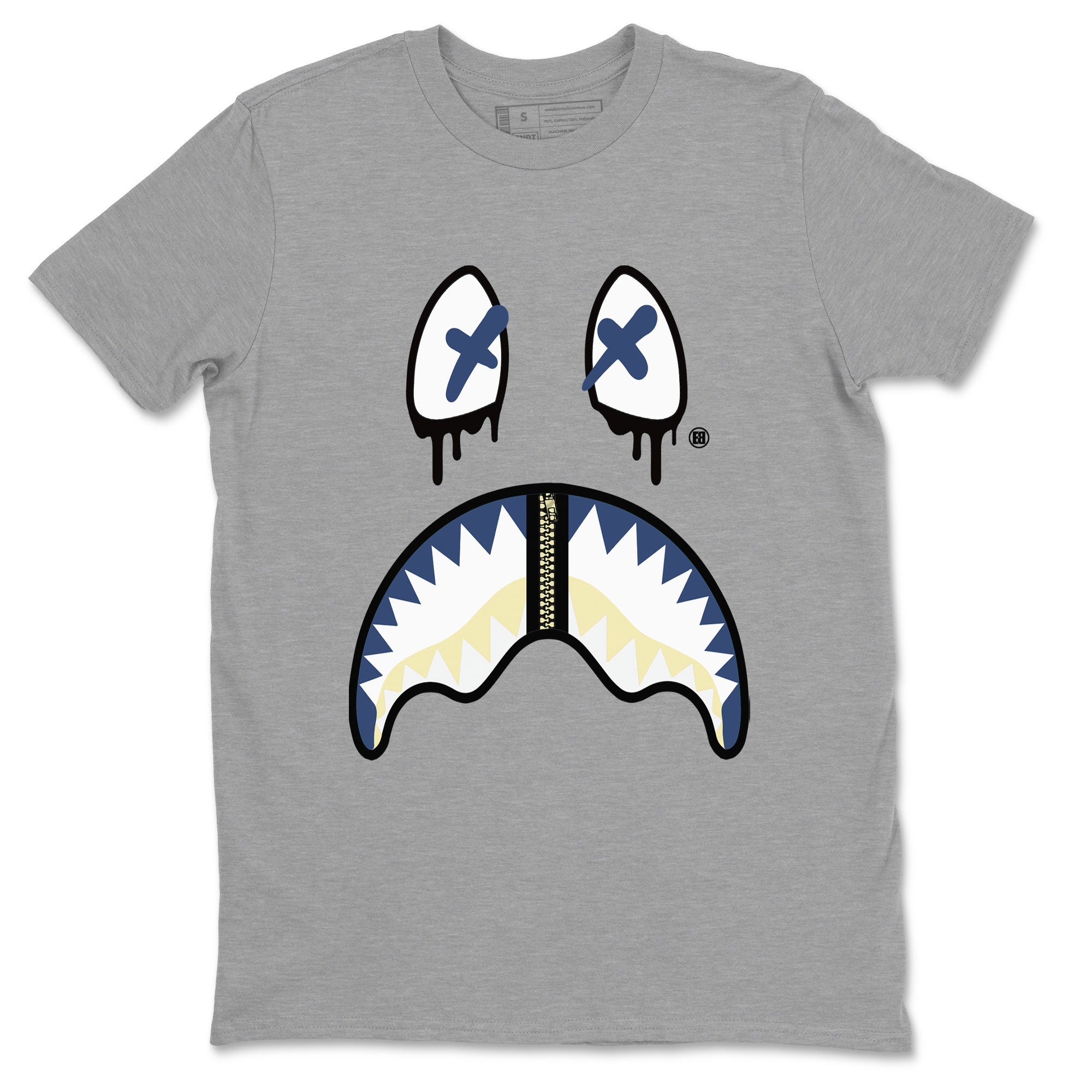 Shark Face snkmatch Tee - Air Jordan 5 A Ma Maniere x Photon Dust