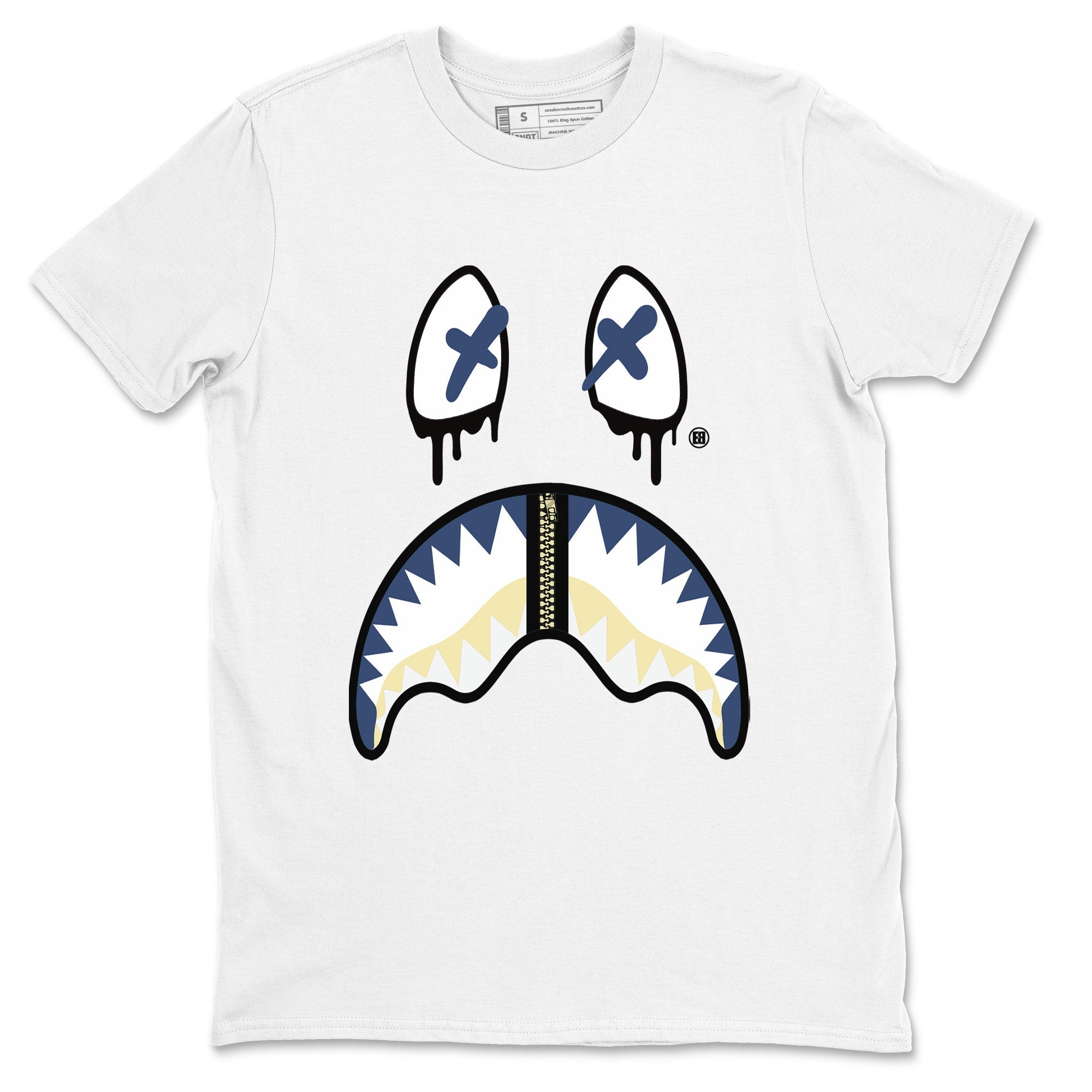 Shark Face snkmatch Tee - Air Jordan 5 A Ma Maniere x Photon Dust