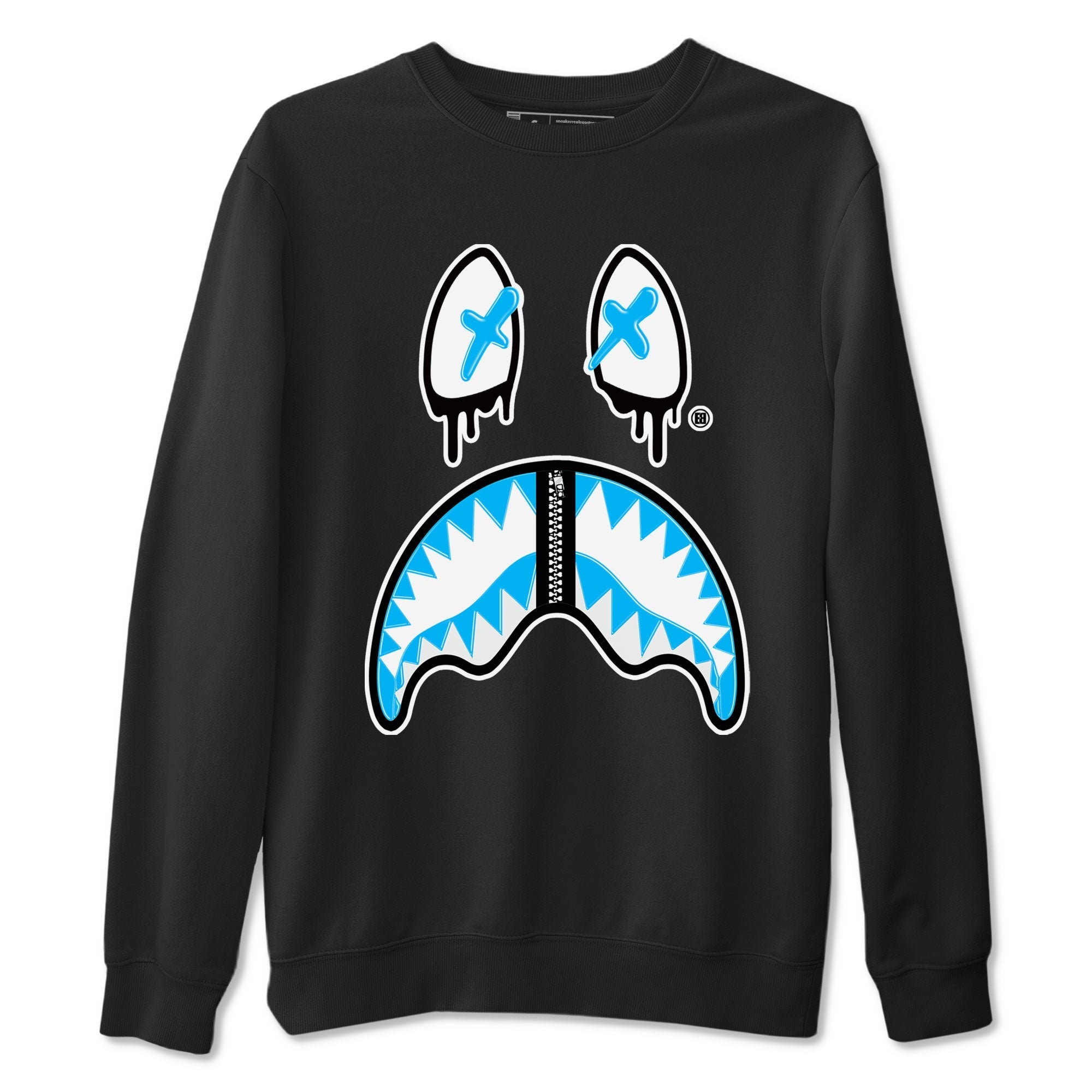 Shark Face snkmatch Tees - Air Jordan 9 Powder Blue