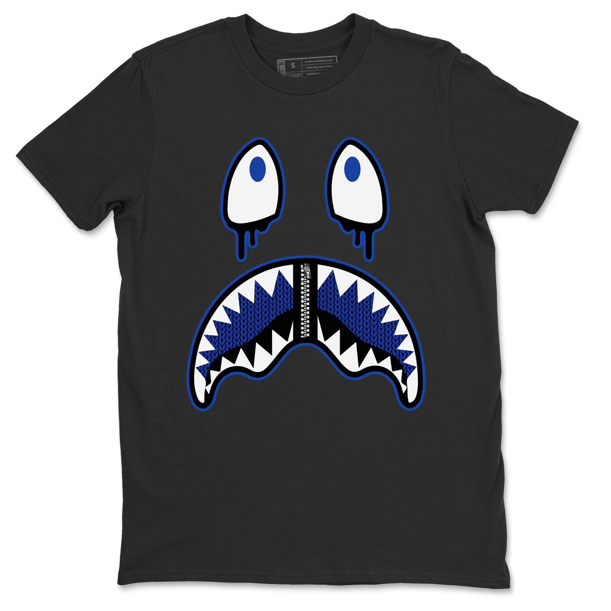 Shark Face Unisex Tops - Yeezy 350 Dazzling Blue