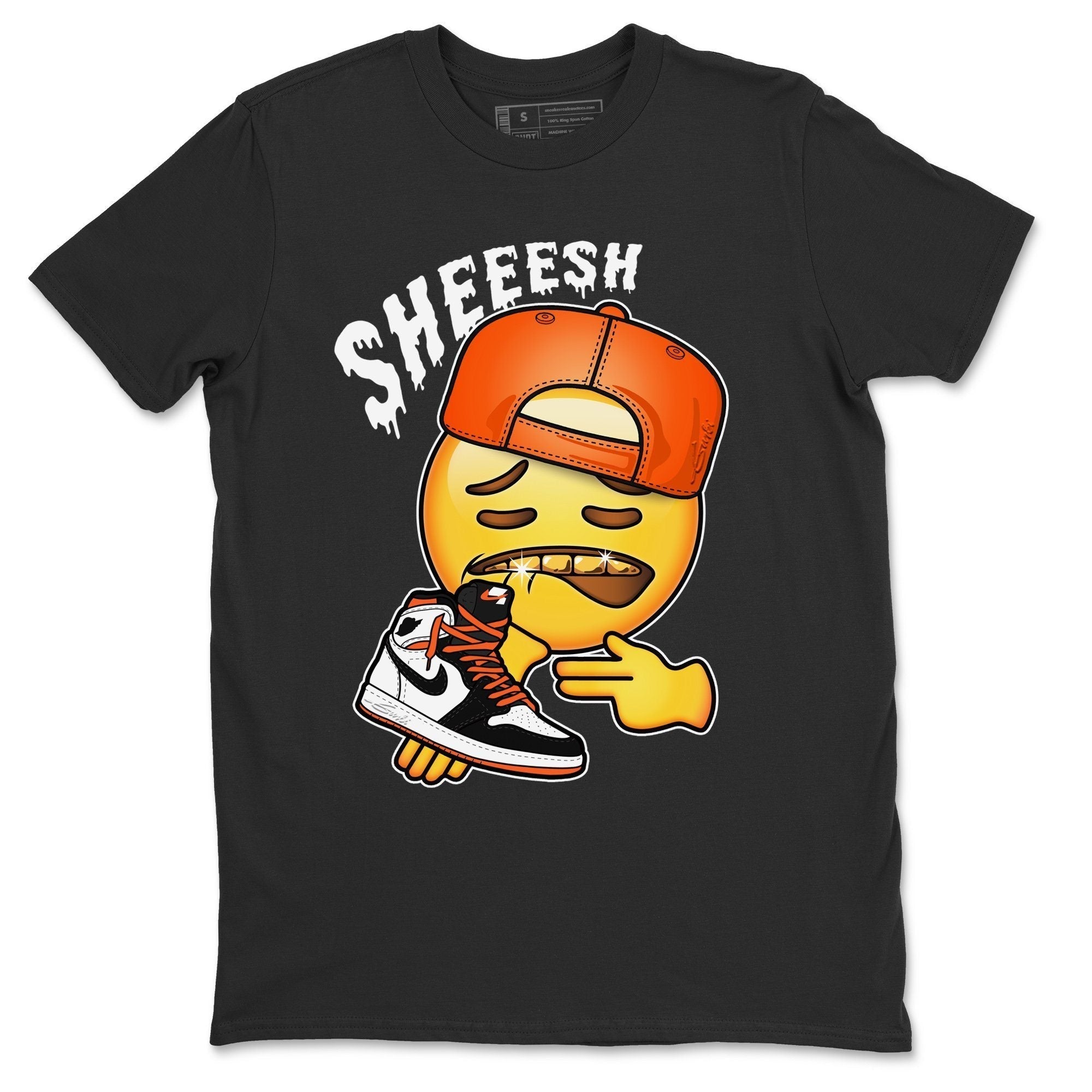 Sheesh Unisex Tops - Air Jordan 1 Electro Orange