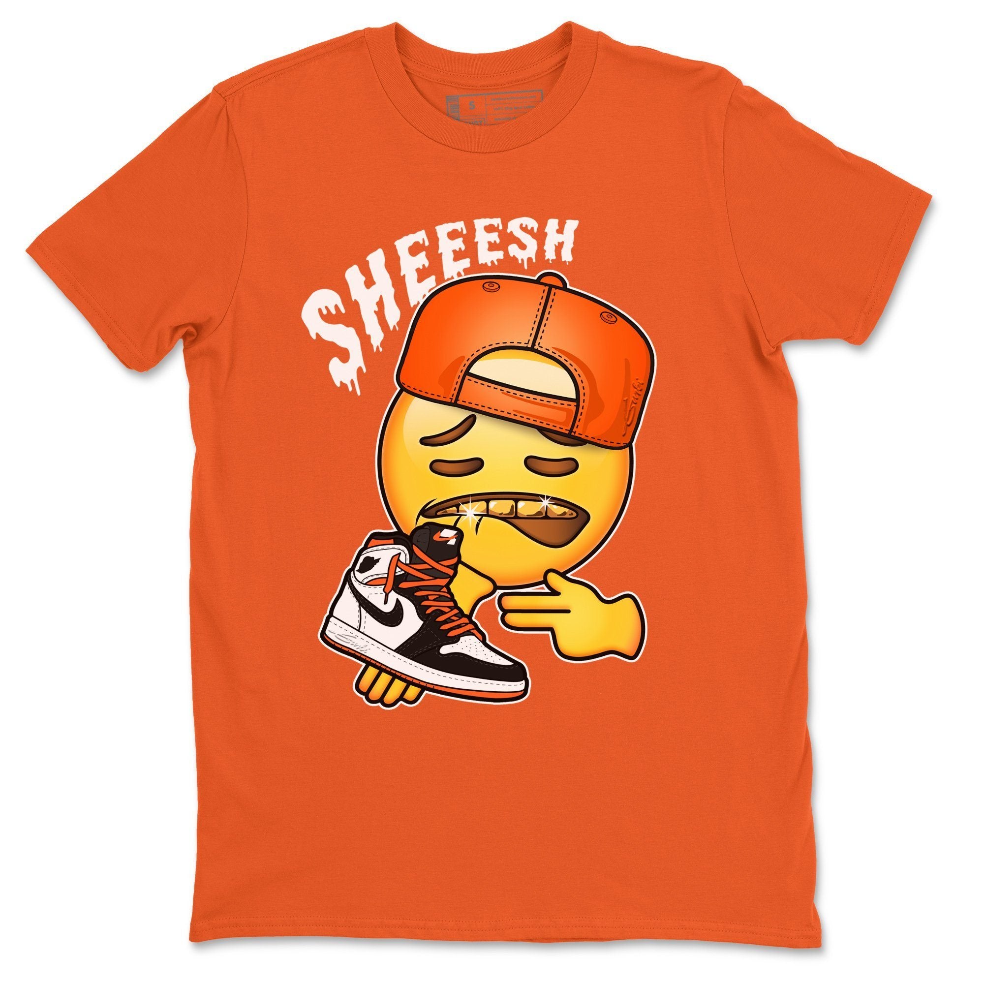 Sheesh Unisex Tops - Air Jordan 1 Electro Orange