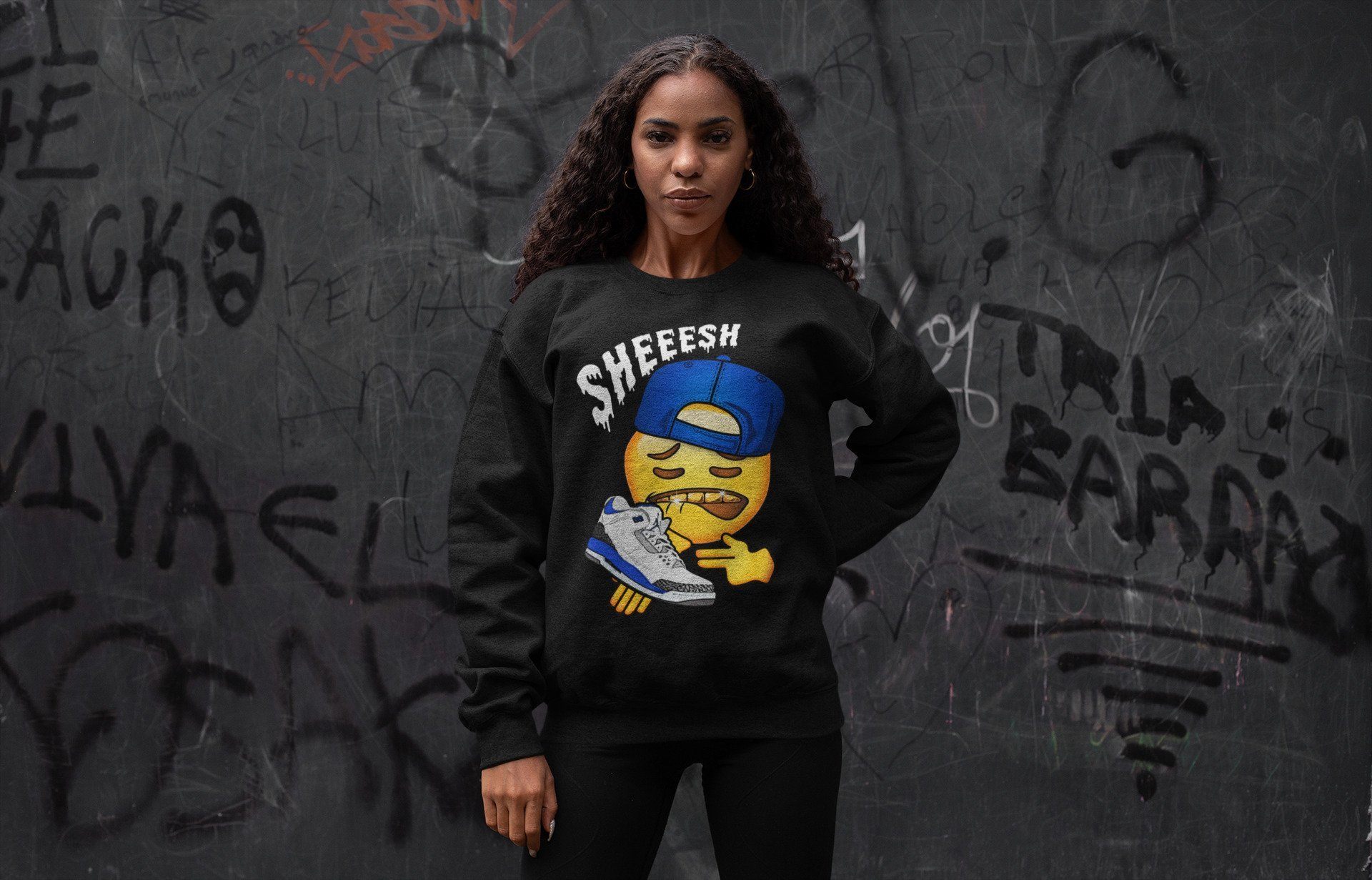 Sheesh Unisex Tops - Air Jordan 3 Racer Blue