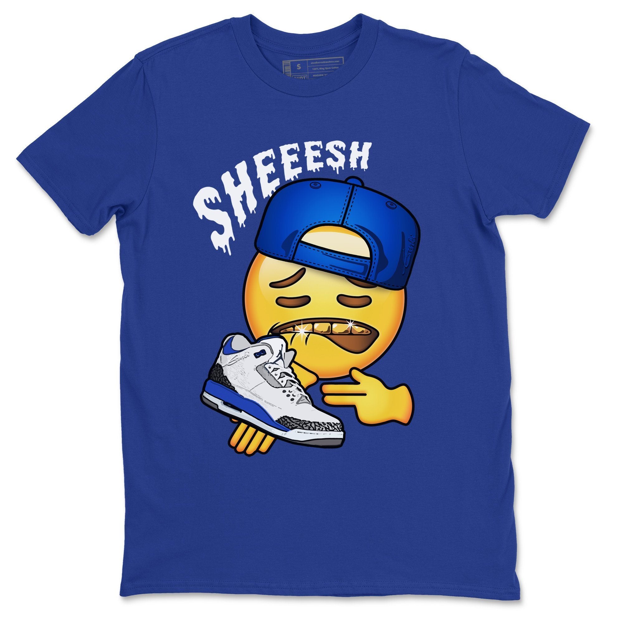 Sheesh Unisex Tops - Air Jordan 3 Racer Blue