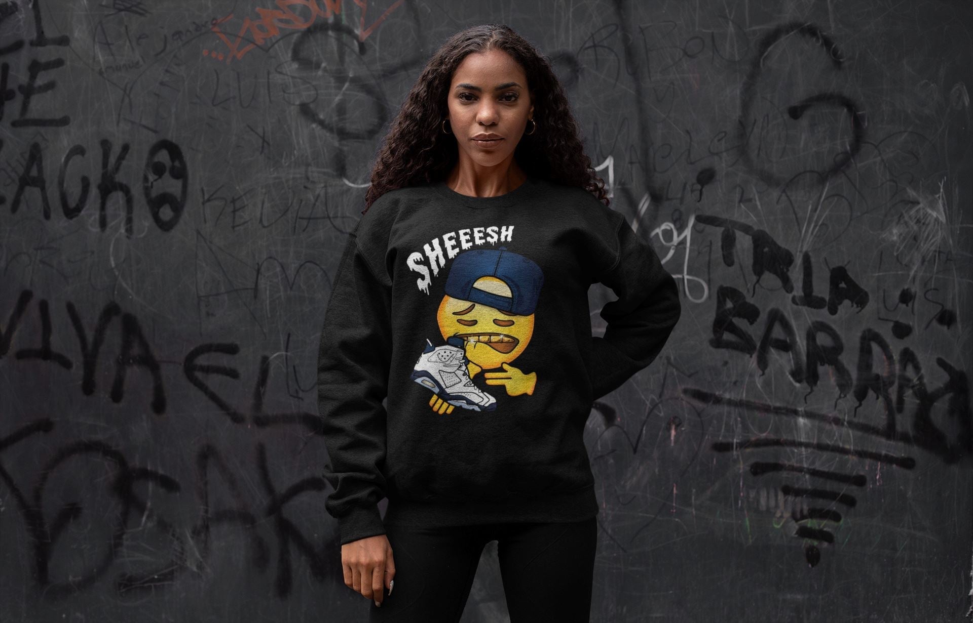 Sheesh Unisex Tops - Air Jordan 6 Midnight Navy