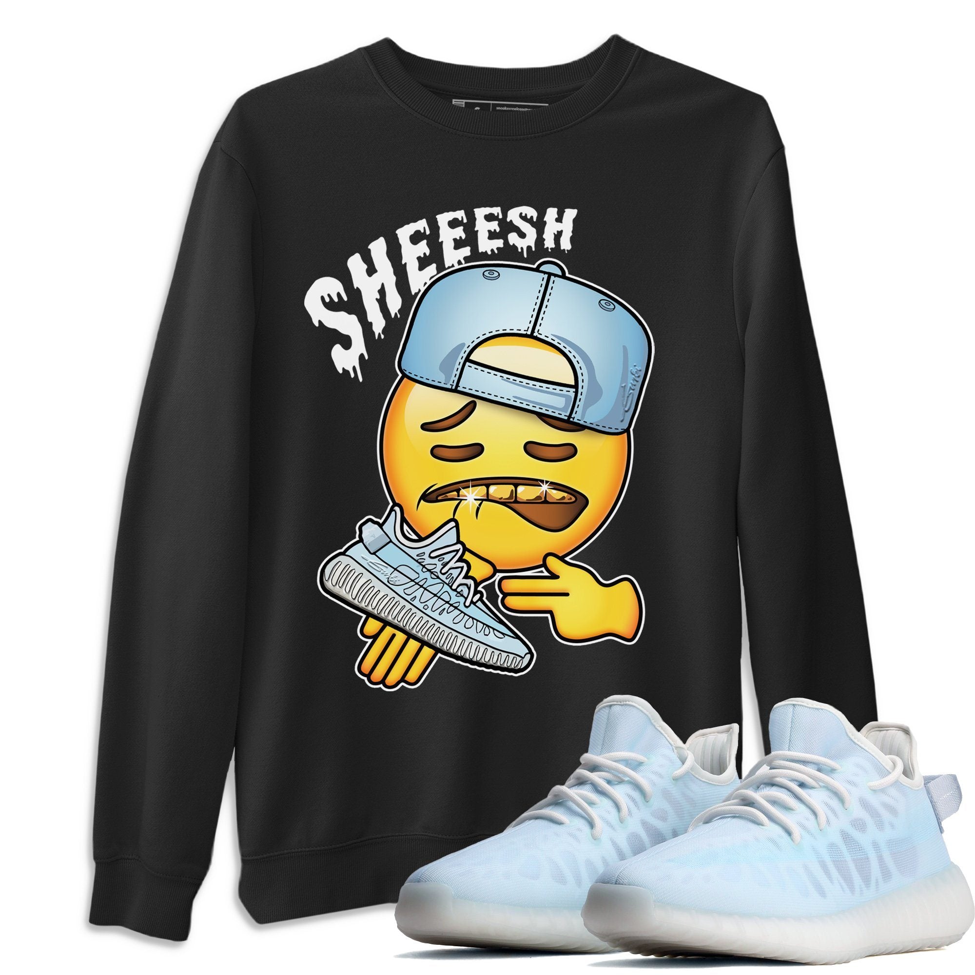 Sheesh Unisex Tops - Yeezy 350 Mono Ice