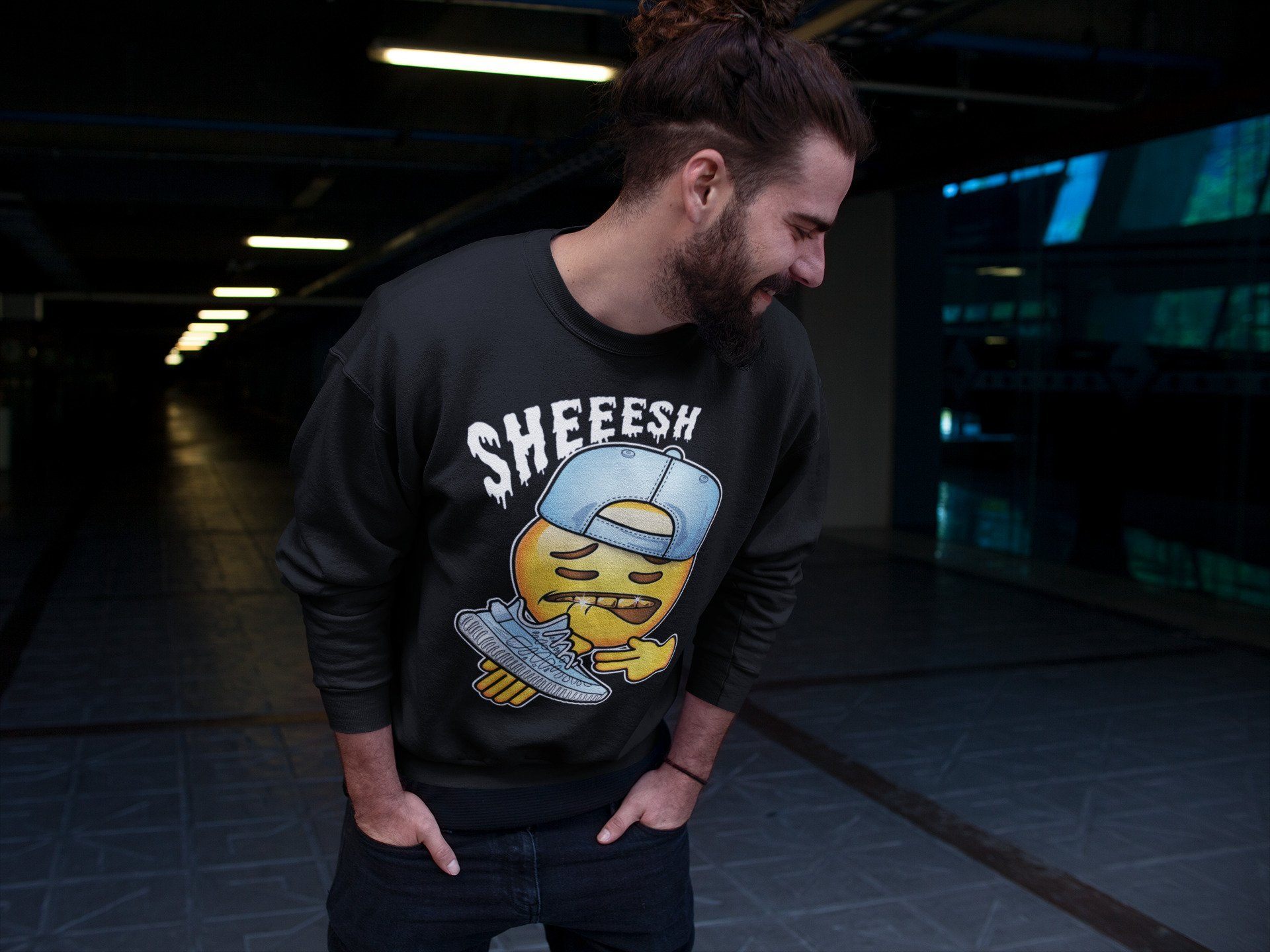 Sheesh Unisex Tops - Yeezy 350 Mono Ice