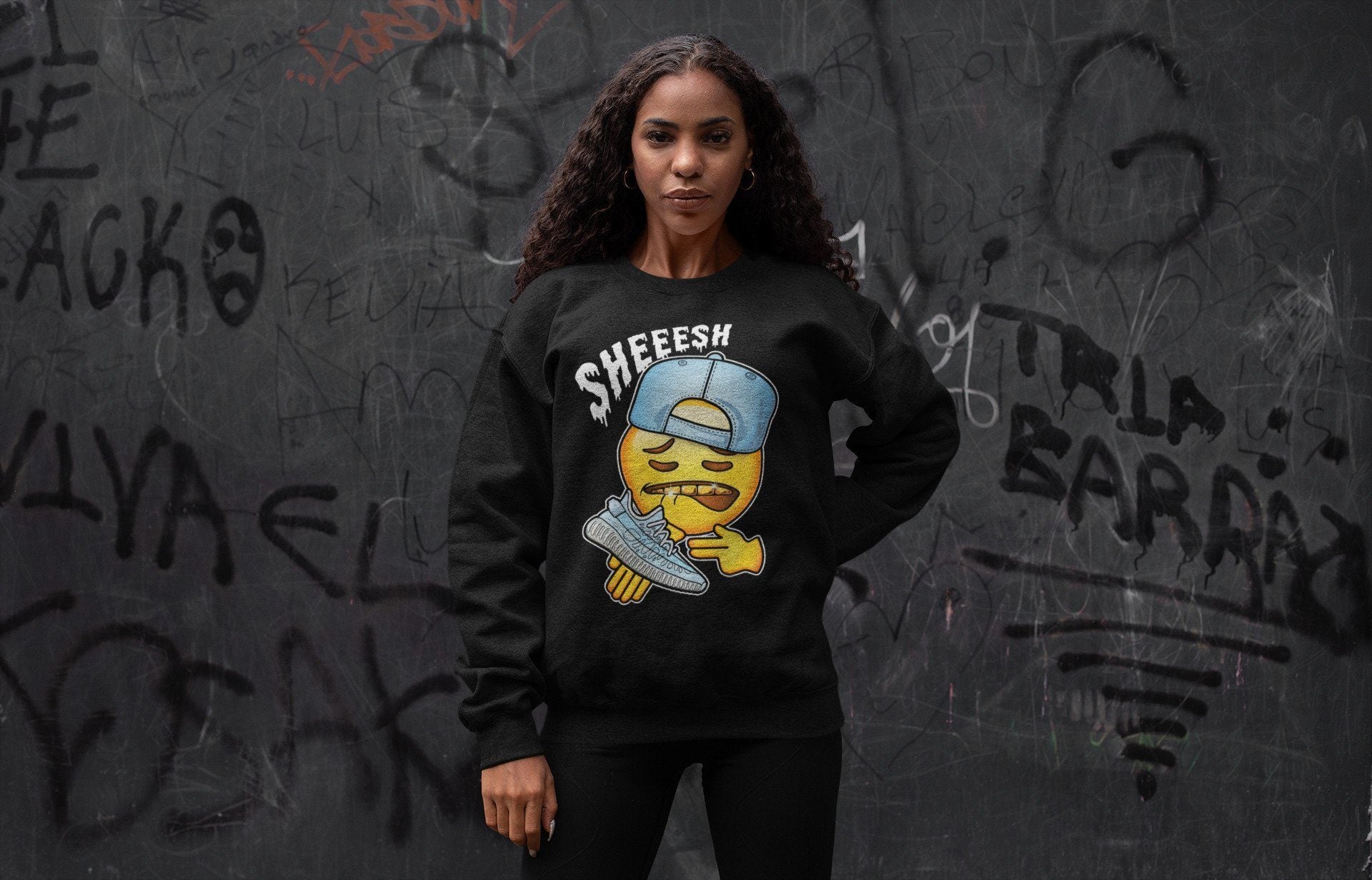 Sheesh Unisex Tops - Yeezy 350 Mono Ice