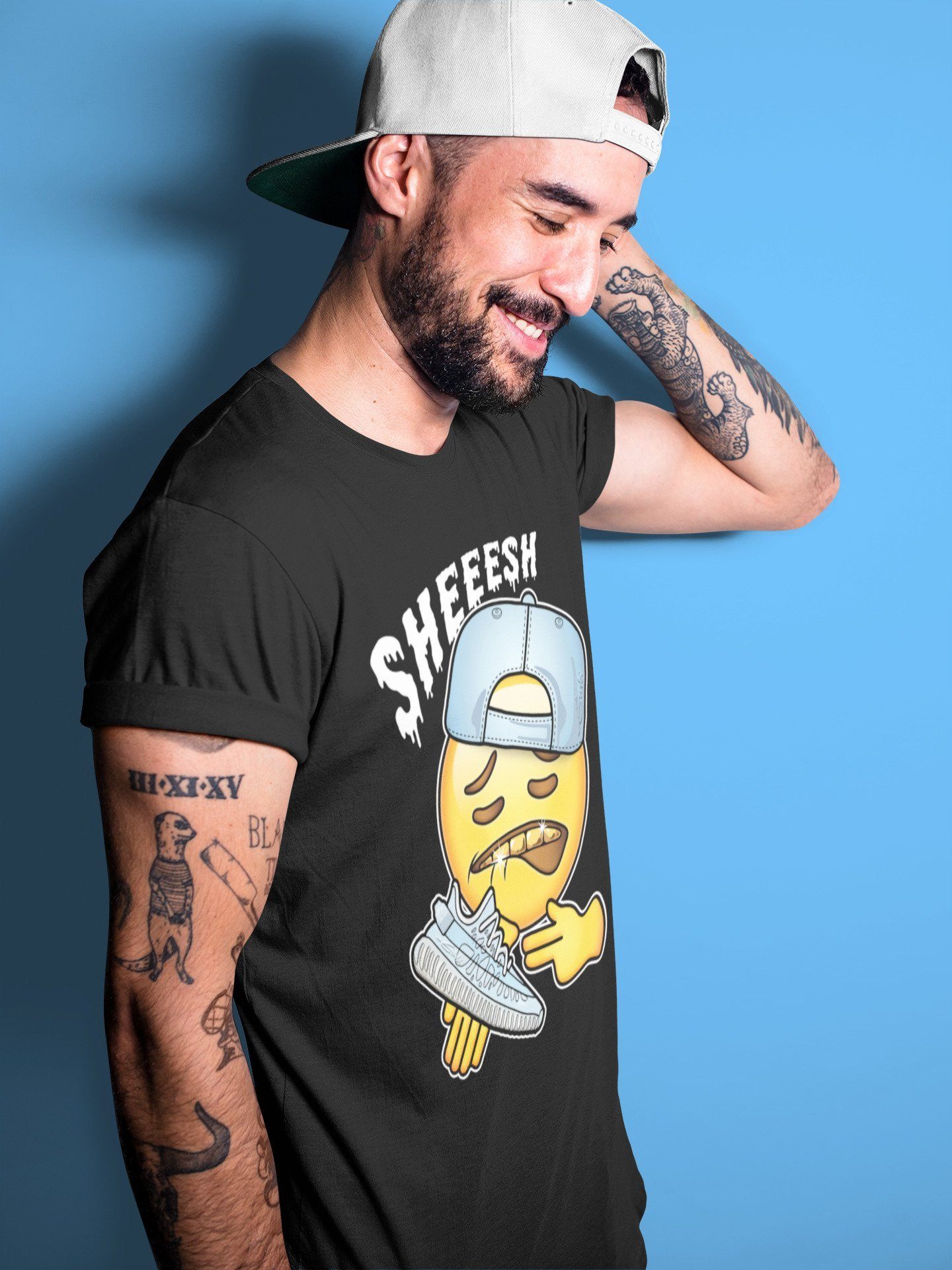 Sheesh Unisex Tops - Yeezy 350 Mono Ice