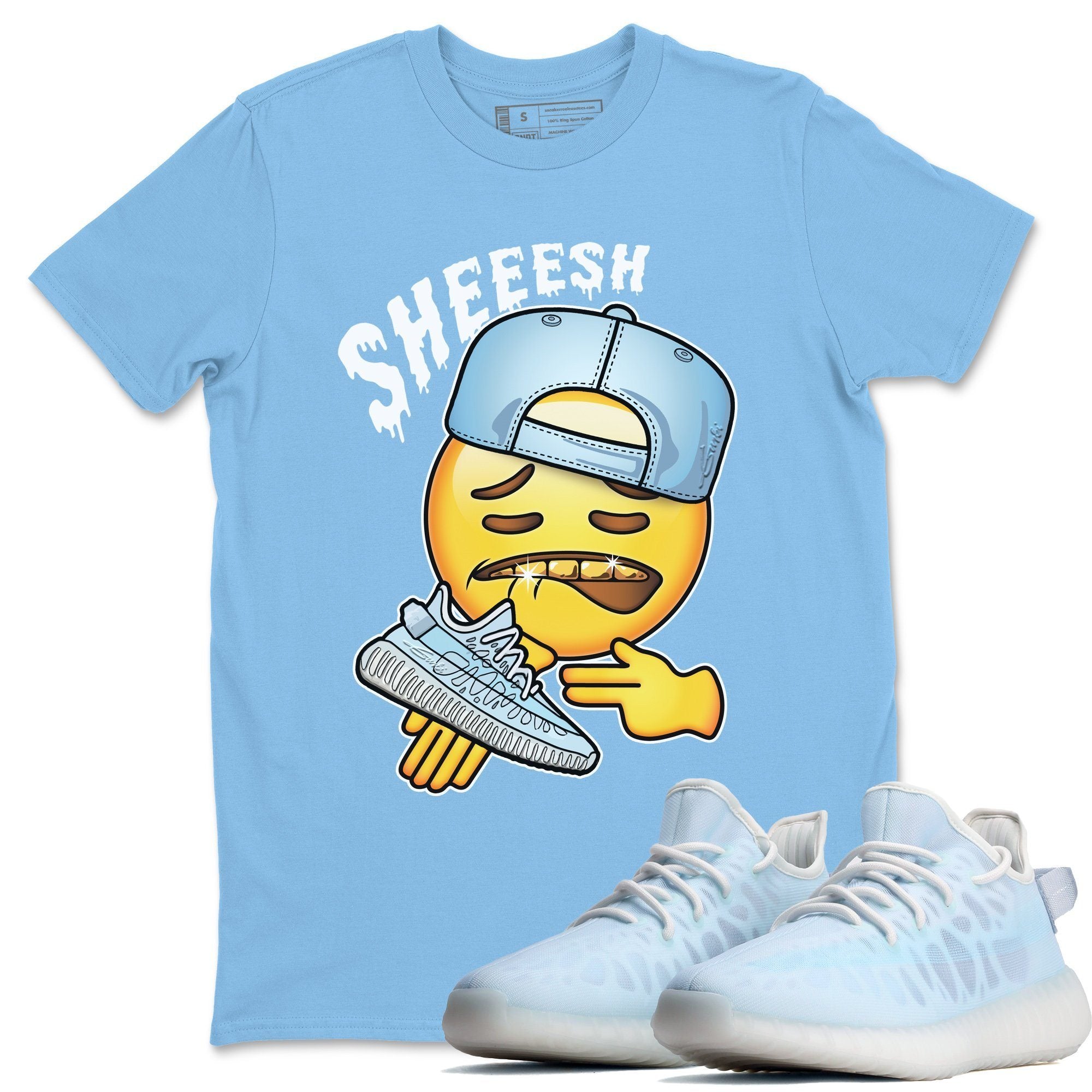 Sheesh Unisex Tops - Yeezy 350 Mono Ice