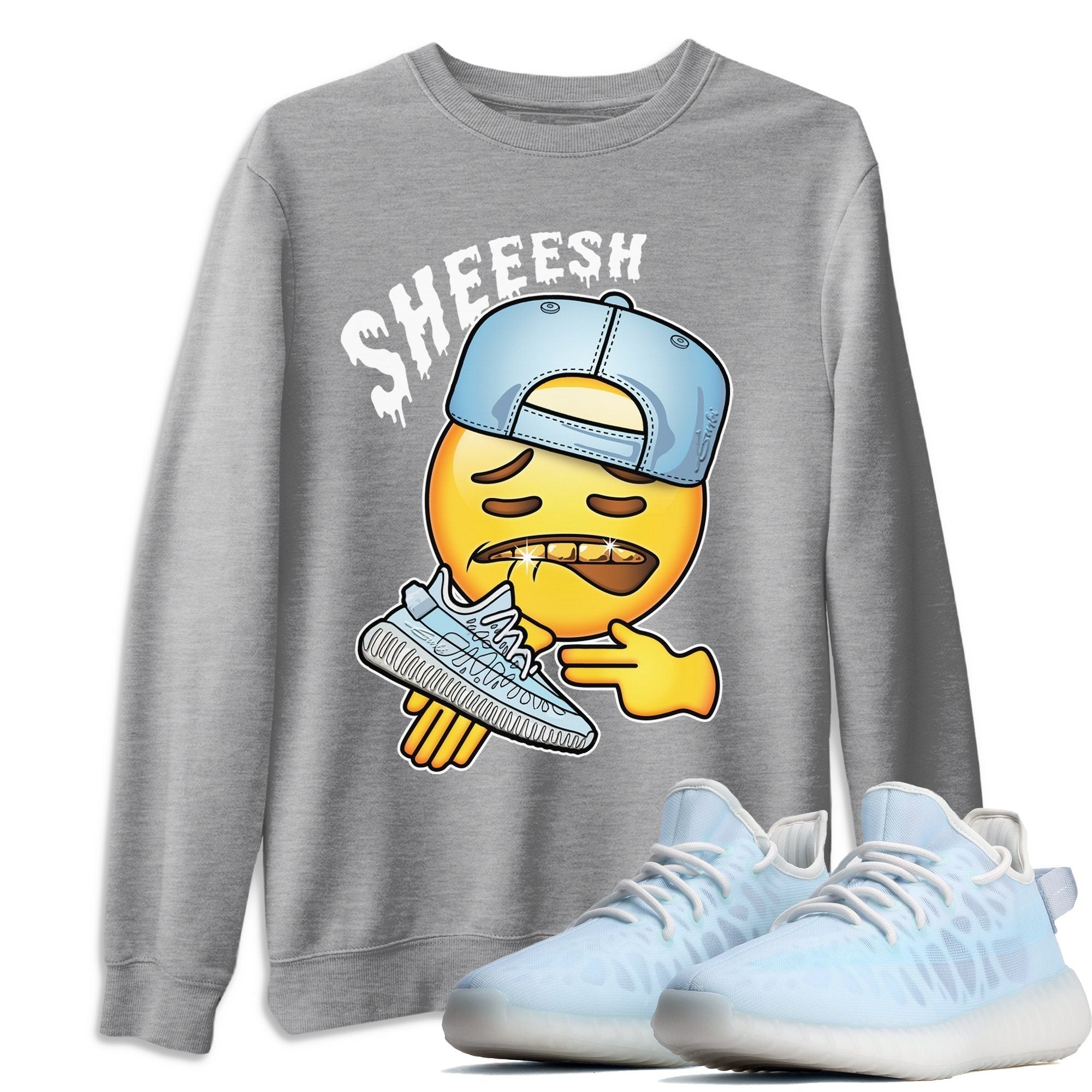 Sheesh Unisex Tops - Yeezy 350 Mono Ice