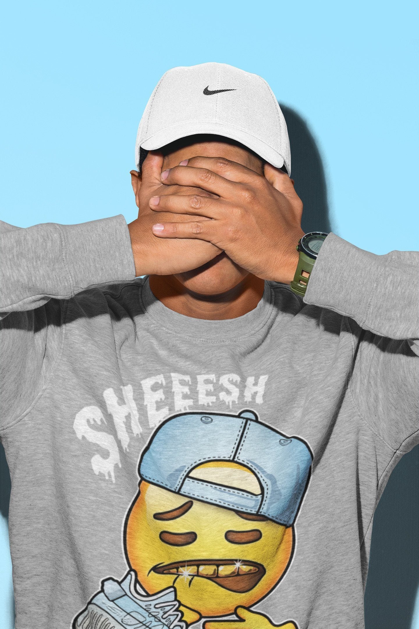 Sheesh Unisex Tops - Yeezy 350 Mono Ice