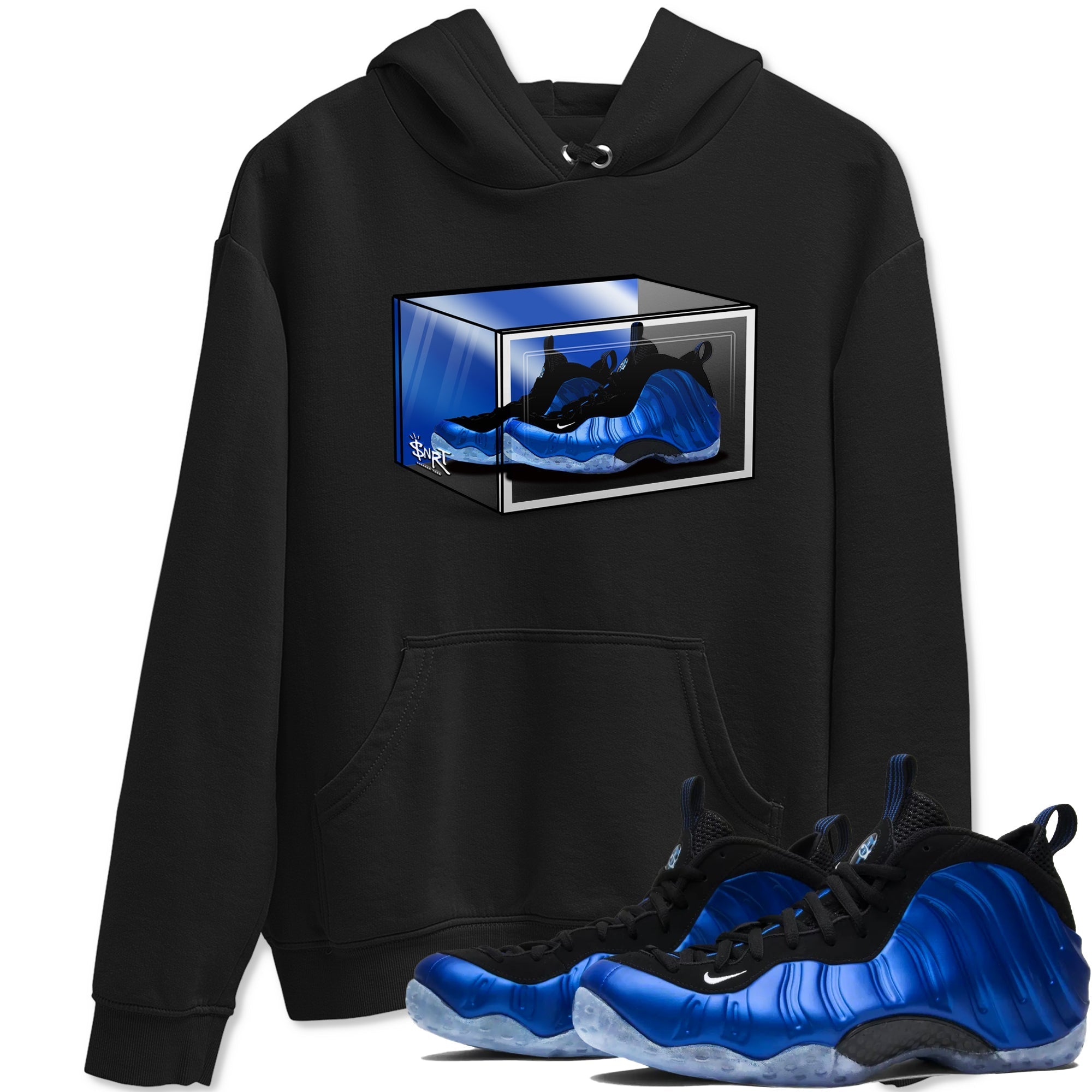 Shoe Box snkmatch Tees - Air Foamposite One Royal